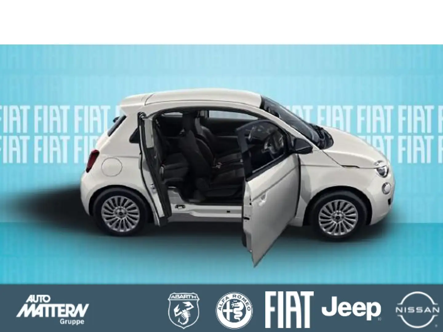 Fiat 500e 3+1 City Edition❗️Exclusiv Autohaus Mattern Deal❗️ Weiß - 1