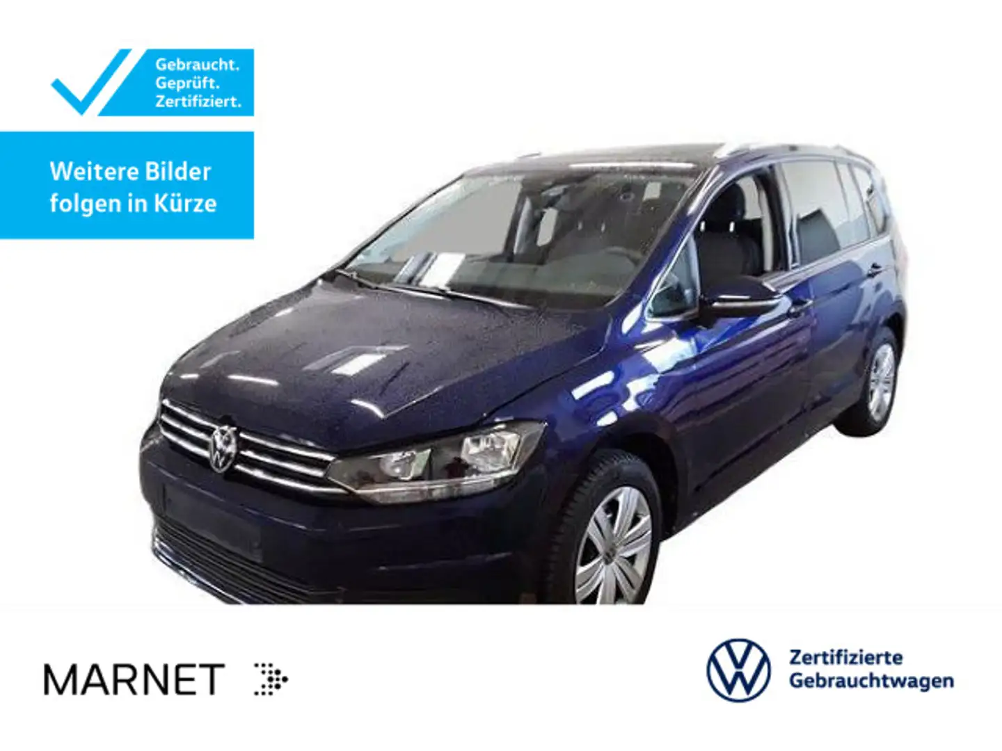 Volkswagen Touran 2.0 TDI SCR DSG MOVE*110kW* Navi*AHK* Pa Blau - 1