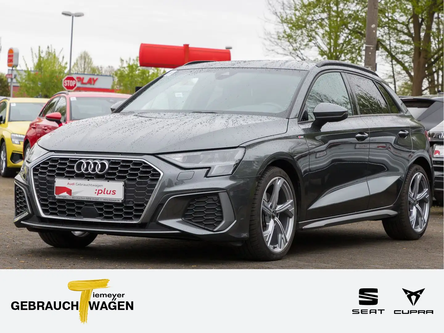 Audi A3 30 TDI 2x S LINE LM18 KAMERA AUDI S Grijs - 1
