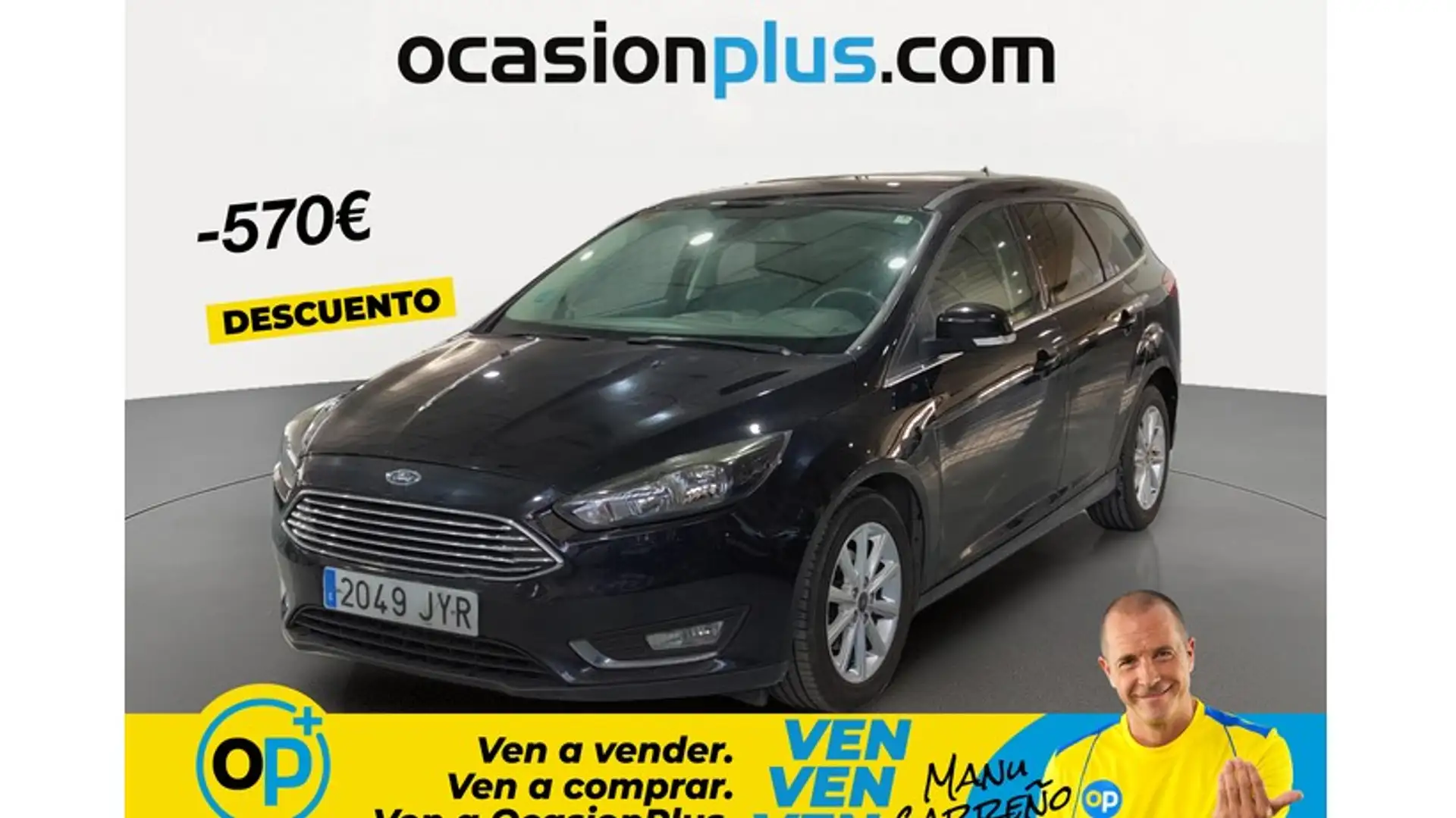 Ford Focus Sb. 1.5TDCi Titanium 120 Negro - 1