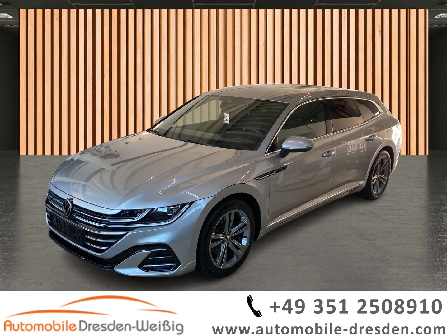 Volkswagen Arteon 2.0 TSI R-Line*IQ Light* Silber - 1