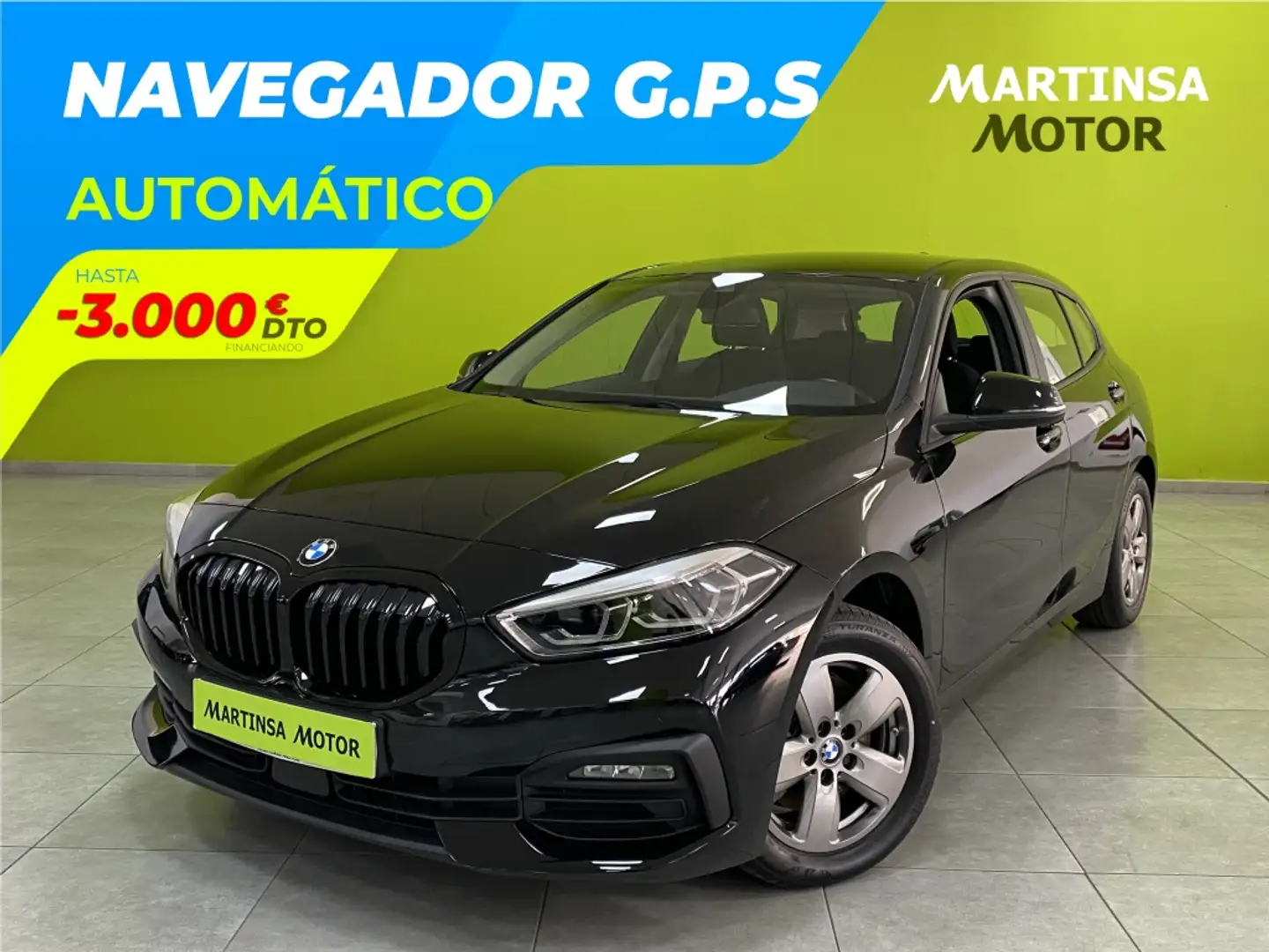 BMW 116 116d Negro - 1