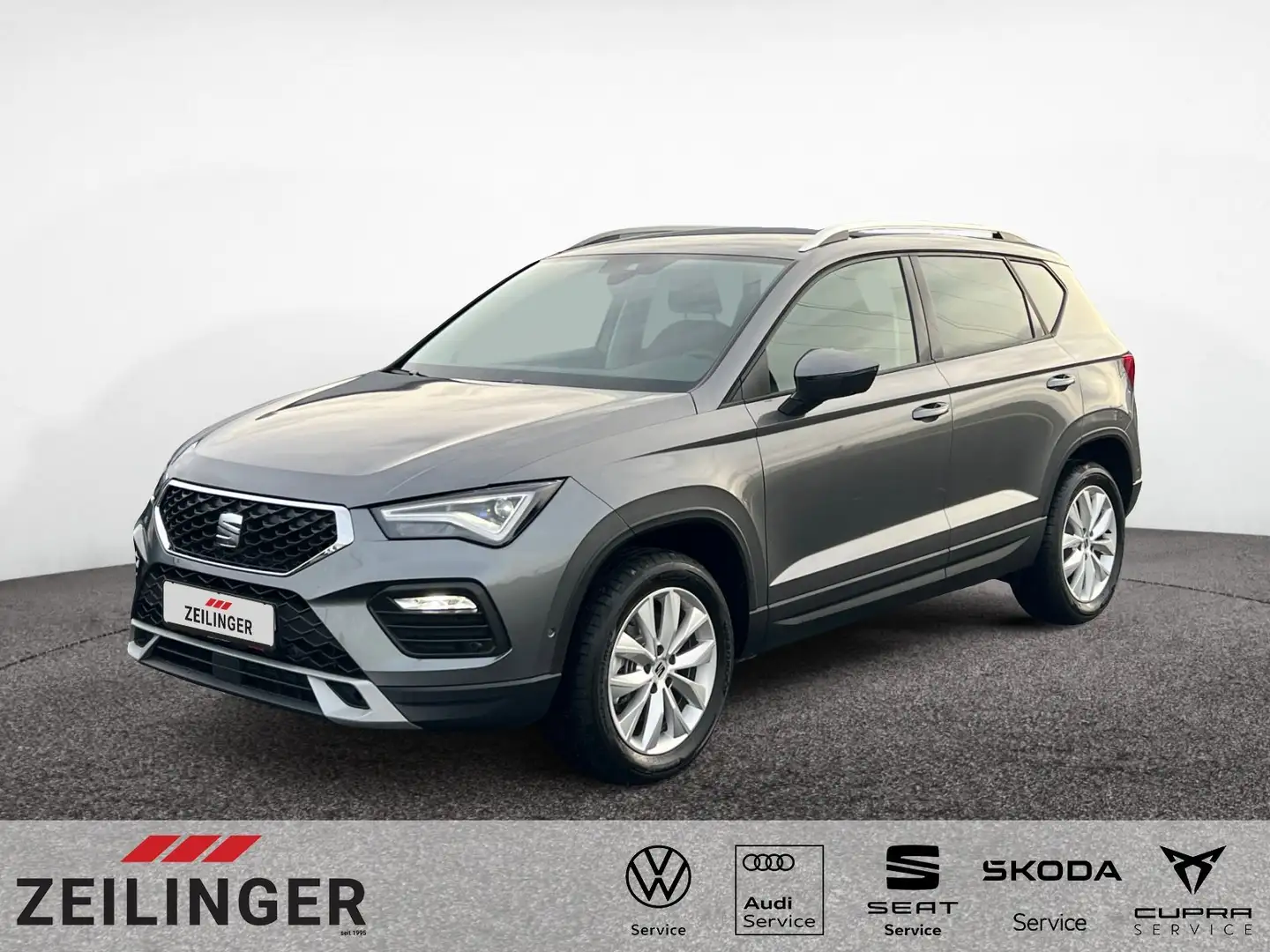 SEAT Ateca Style 2.0 TDI DSG|AHK|NAVI|KAMERA|ACC|FULL Grau - 1