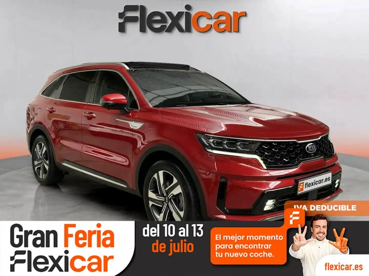 Kia Sorento 1.6 T-GDi PHEV Emotion 4x4 7pl Rood - 1