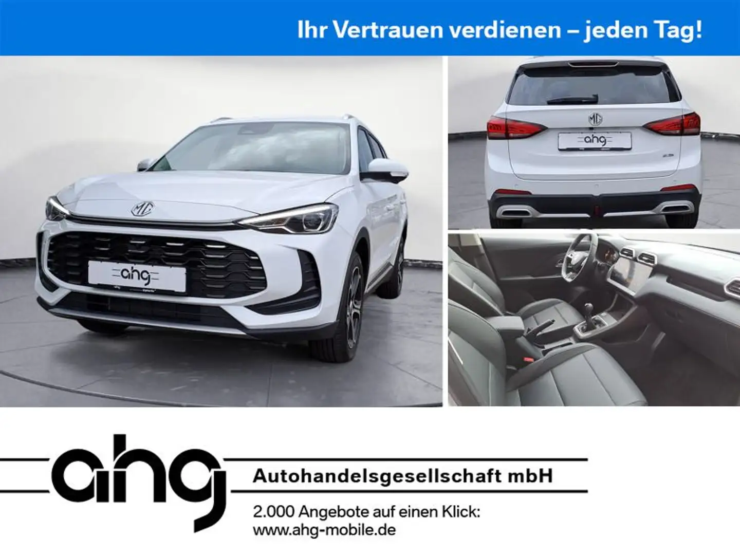 MG ZS HYBRID+ COMFORT incl. Bereitstellungskosten Blanc - 1
