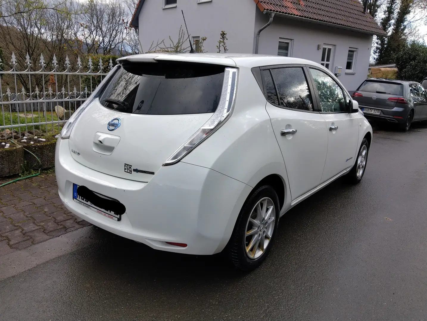 Nissan Leaf Leaf 30 kWh (ohne Batterie) Tekna Weiß - 2