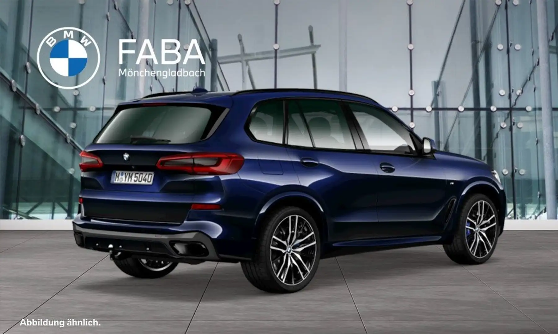 BMW X5 xDrive40d M Sportpaket Head-Up HK HiFi DAB Blau - 2