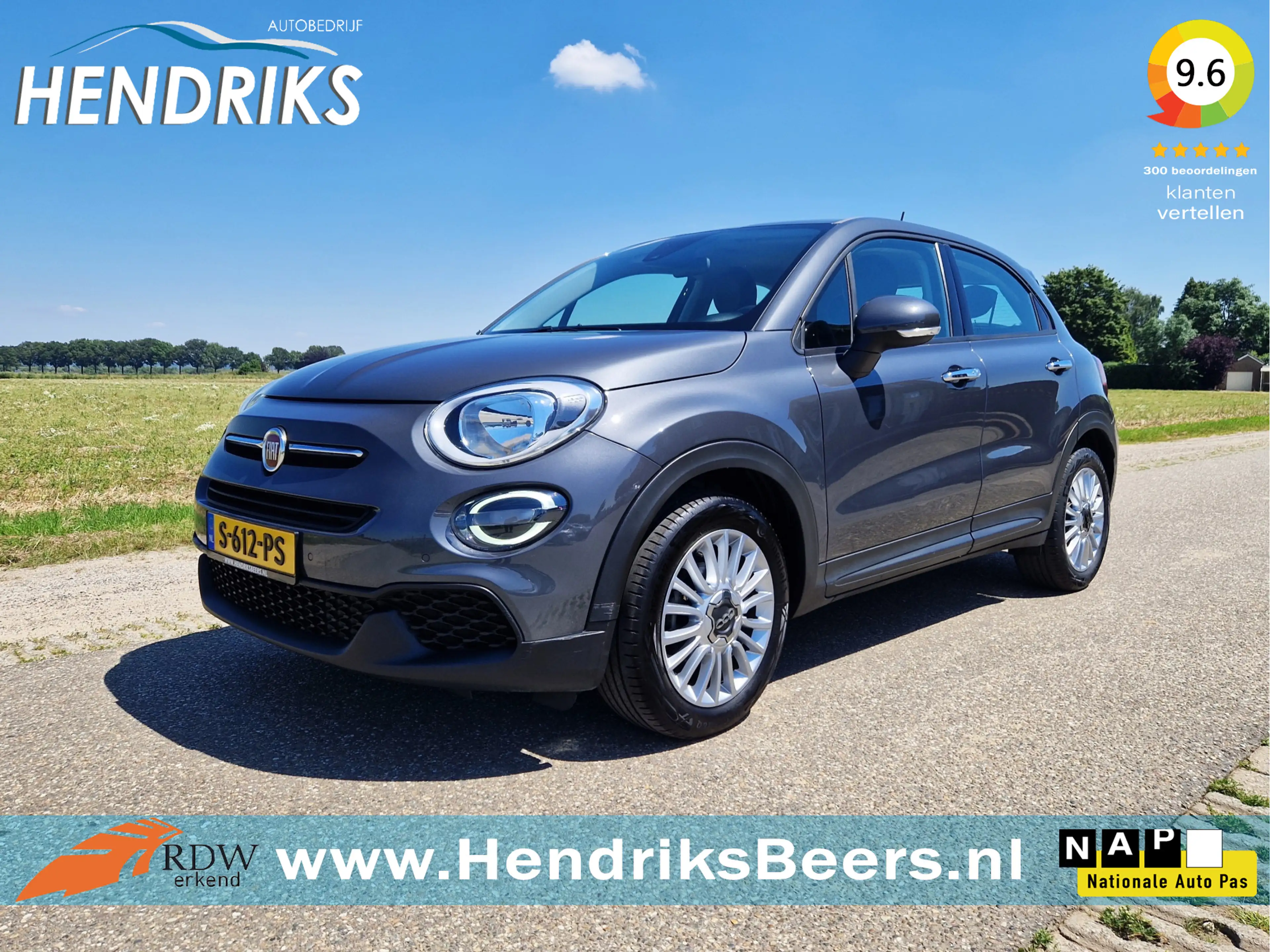 Fiat 500X 1.0 GSE Lounge - 120 Pk - Euro 6 - Navi - Climate