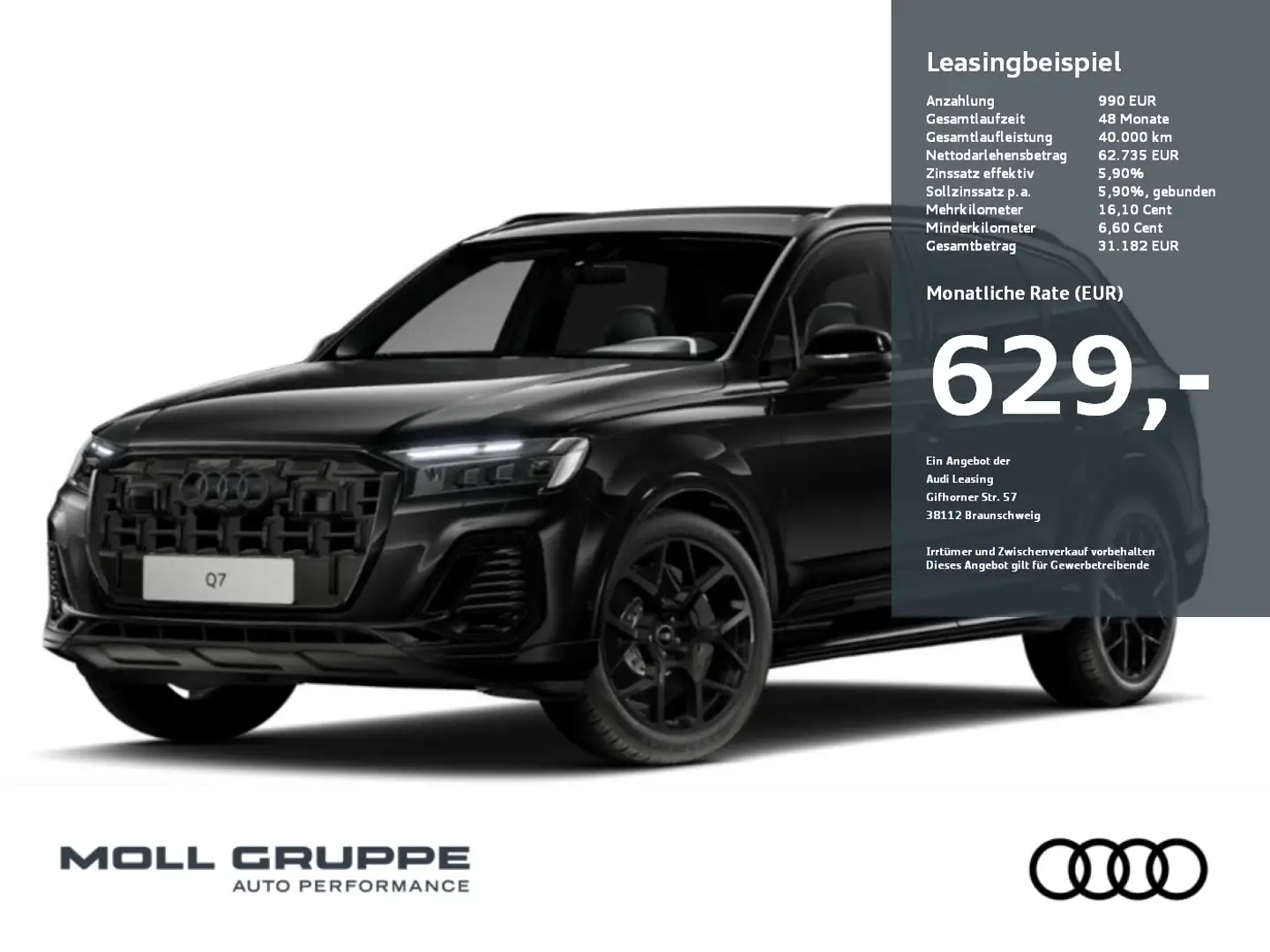 Audi Q7 SUV TFSI e quattro 290 kW tiptronic ACC AHK Schwarz - 1