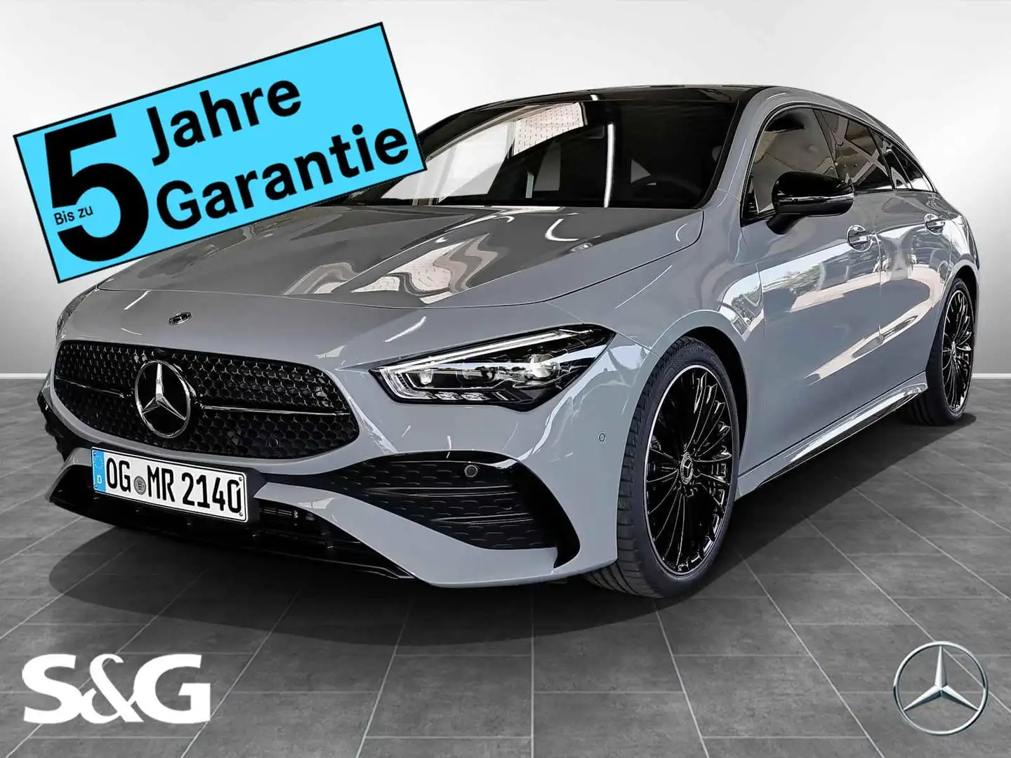 Mercedes-Benz CLA 200 AMG MBUX+RüKam+M-LED+Pano Gris - 1
