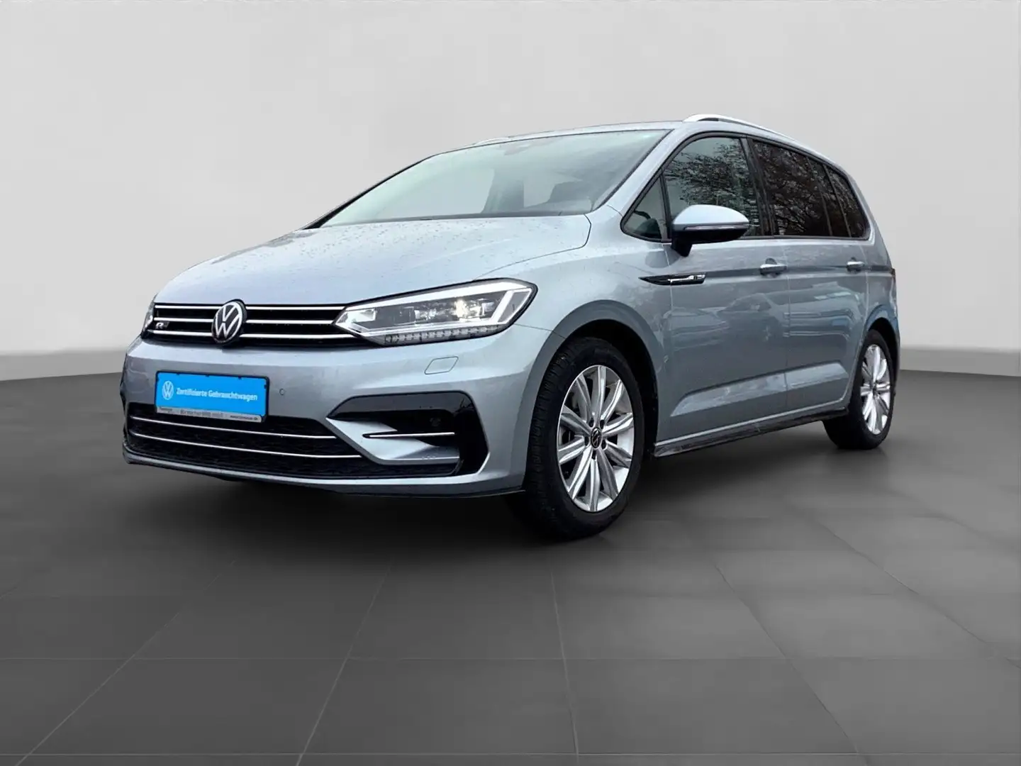 Volkswagen Touran 1.5 TSI DSG R-LINE NAVI KAMERA VIRTUAL LE Silber - 2