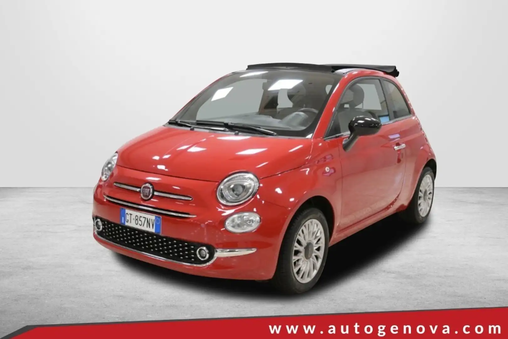 Fiat 500 500 CABRIO 1.0 HYBRID DOLCEVITA Rosso - 1