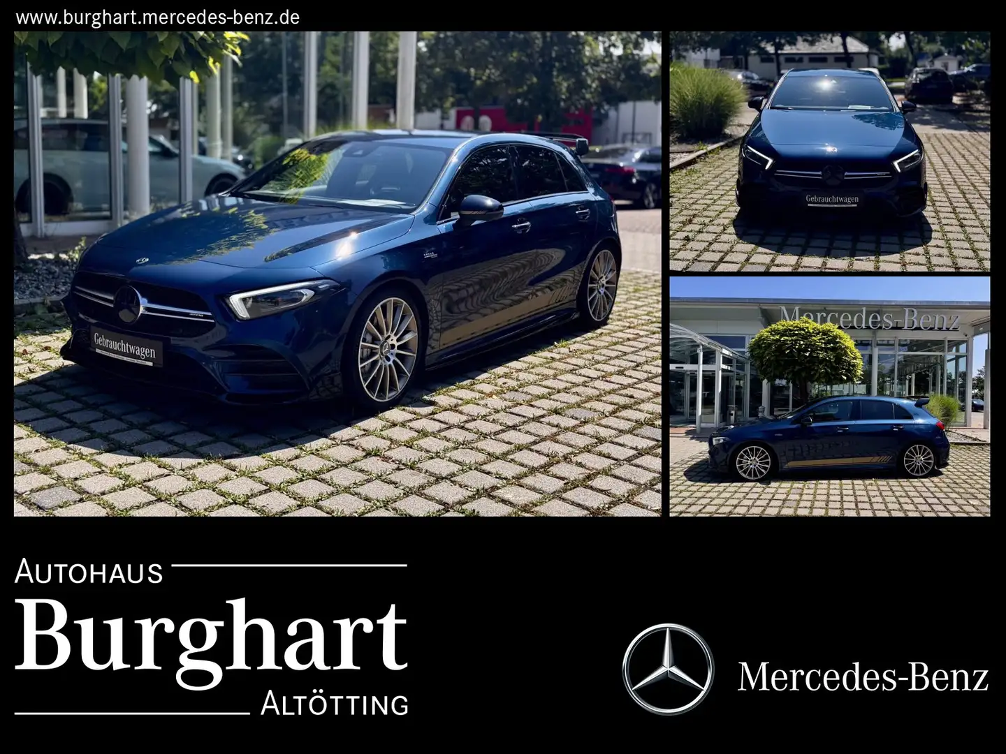 Mercedes-Benz A 35 AMG Mercedes-AMG A 35 4MATIC Edition1 Performance Navi Blau - 1