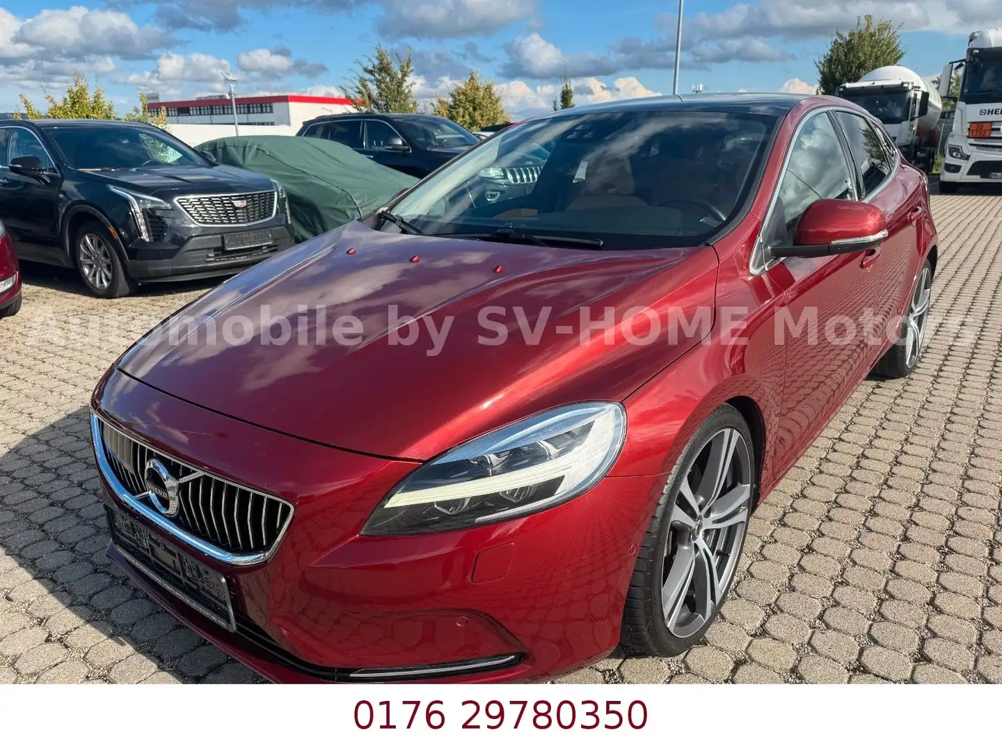 Volvo V40 2.0 T4  Inscription*Pano*Leder*Navi*Sport*19 Rot - 1