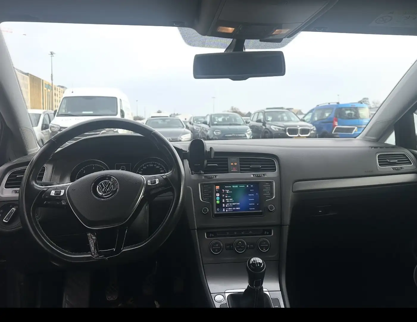 Volkswagen Golf Golf 1.6 TDI 105 BlueMotion Technology FAP Lounge Noir - 1