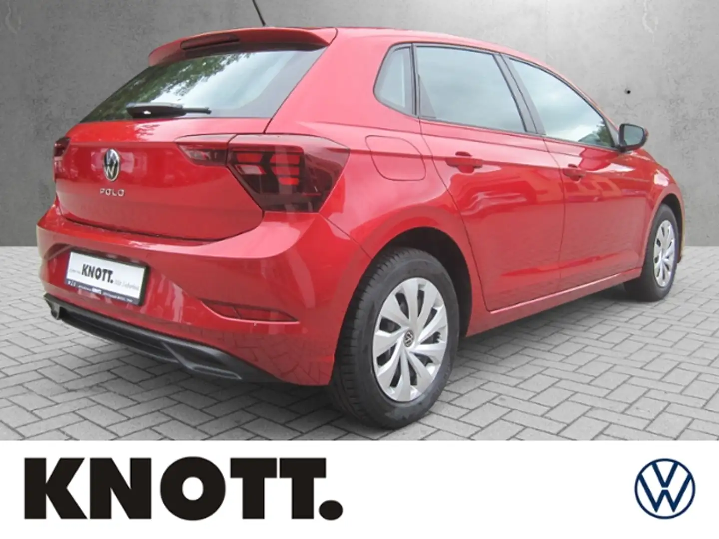 Volkswagen Polo 1.0 MPI 5-Gang KLIMA LED Rot - 2