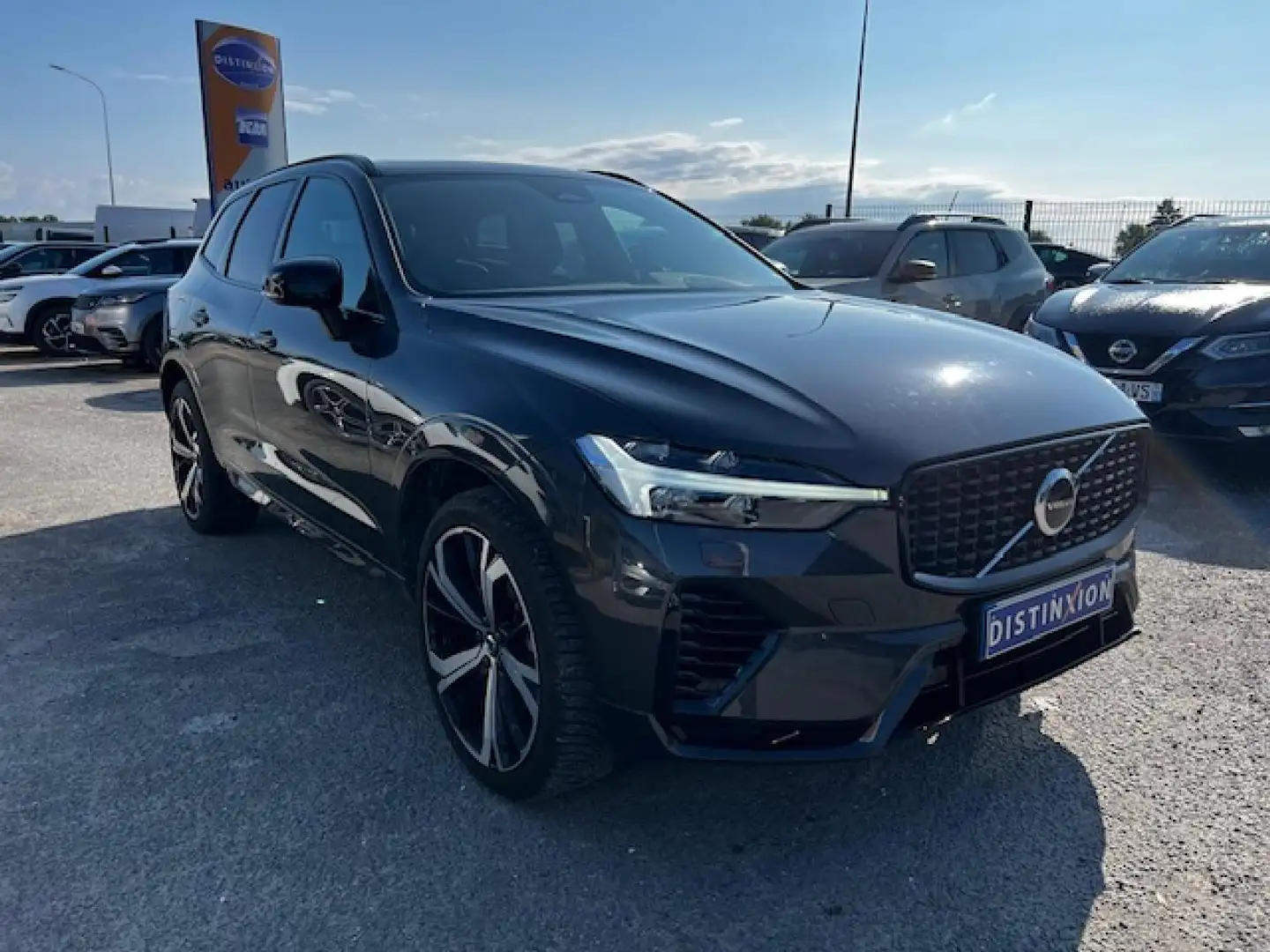Volvo XC60 T6 AWD RECHARGE - 253 + 145 - BVA GEARTRONIC R-DES Noir - 2