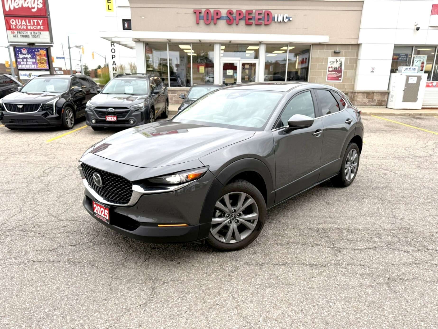 2025 Mazda CX-30 GS AWD / Sunroof / Leather / 1 Owner / Certified