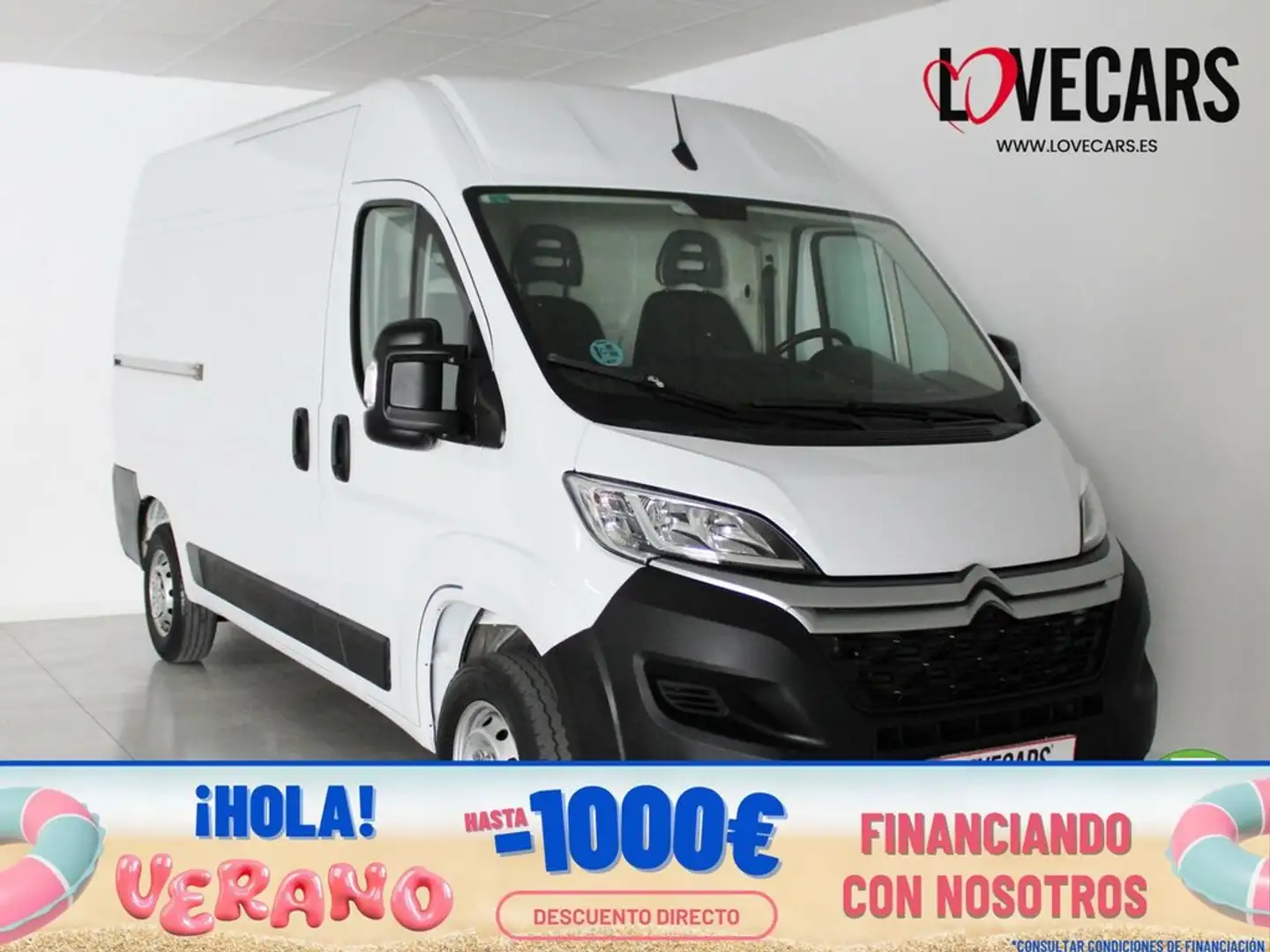 Citroen Jumper BlueHDi 120 S&S 6v FURGÓN 33 L2H2 Blanco - 1