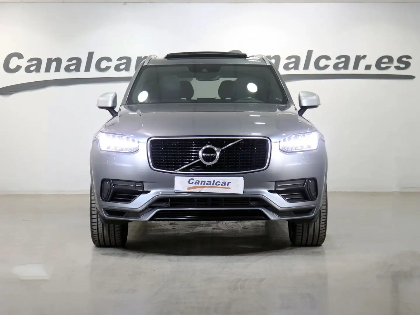 Volvo XC90 T8 Twin R-Design AWD 390 Gris - 2