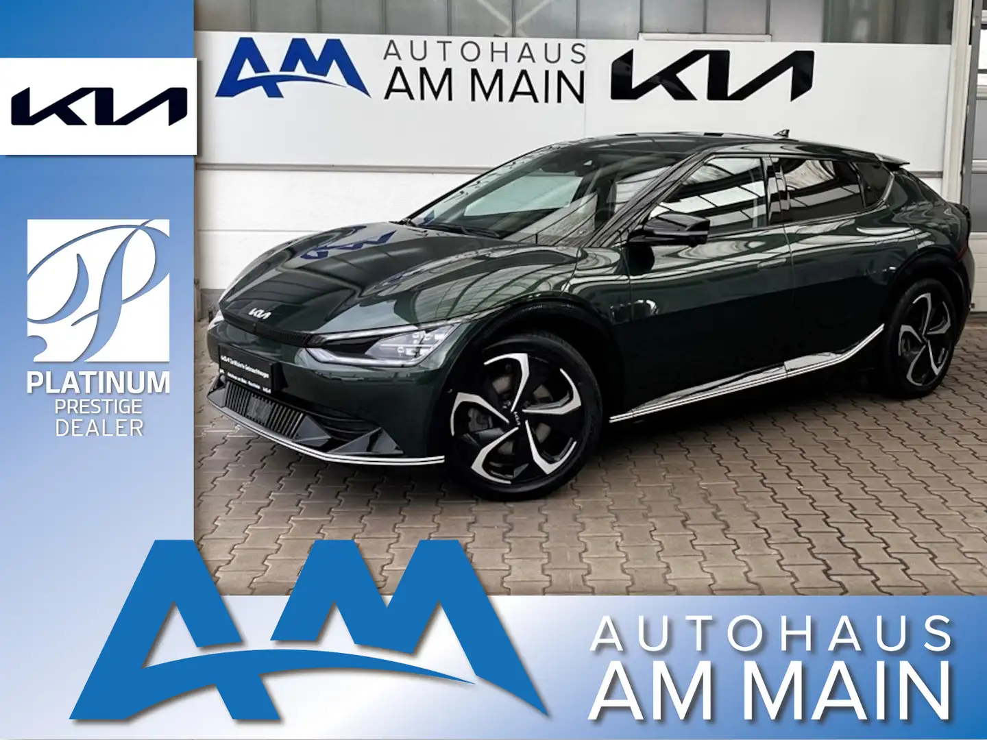 Kia EV6 77.4 AWD | WP | AIR | COM | ASS | DRI | SND Grün - 1