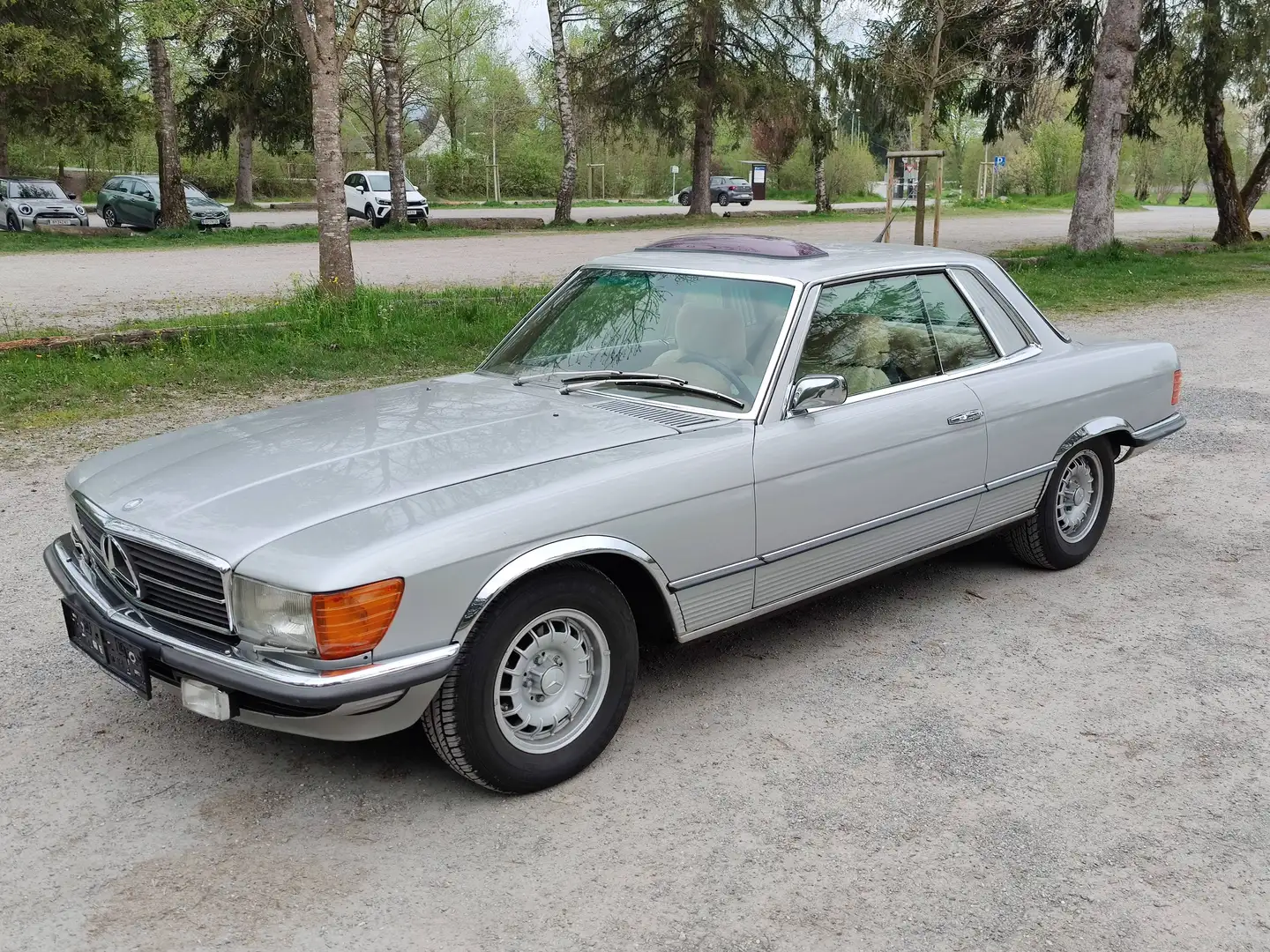 Mercedes-Benz SLC 450 Silber - 1