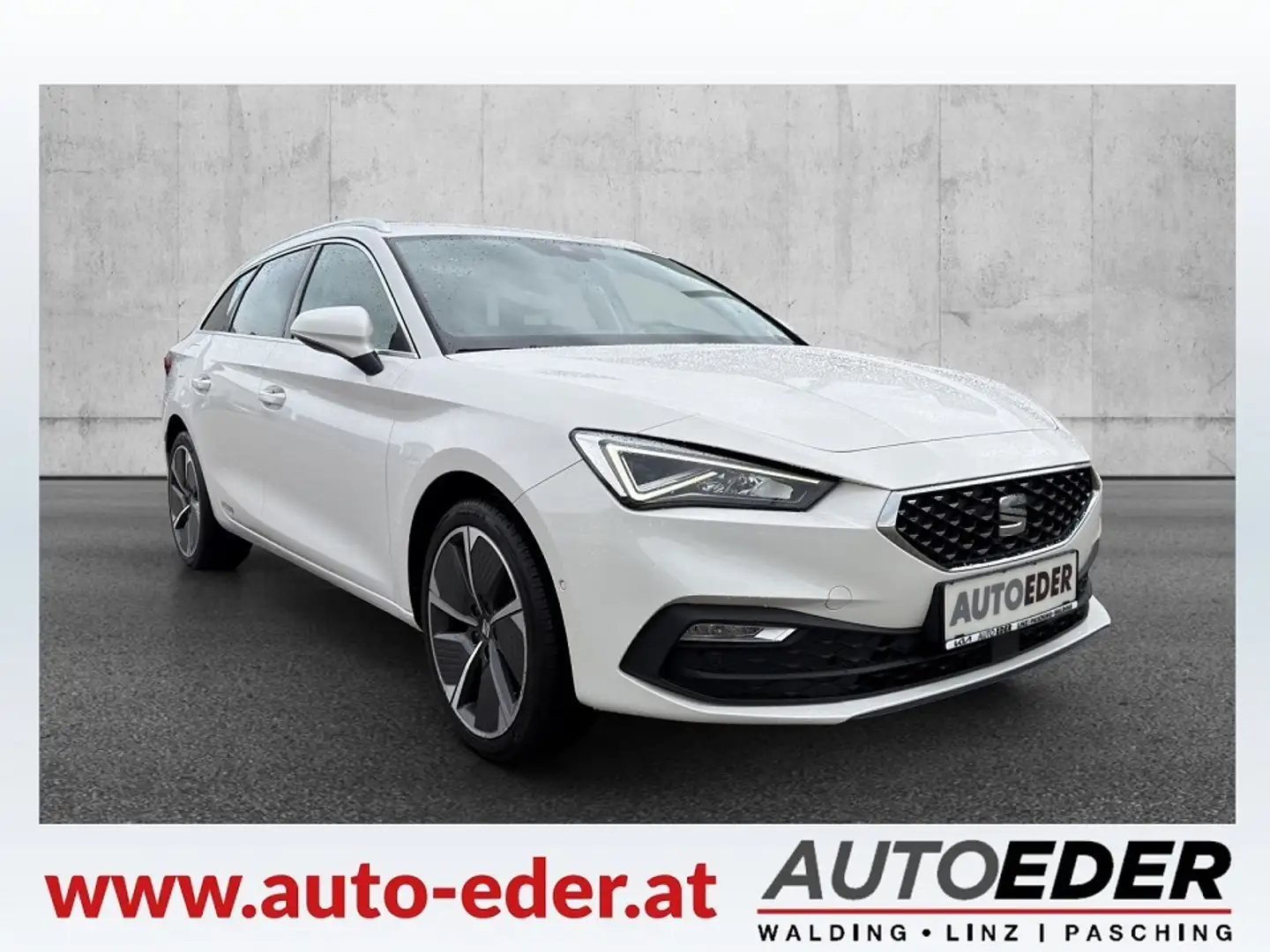 SEAT Leon SP 1,5 TSI ACT Xcellence Weiß - 1