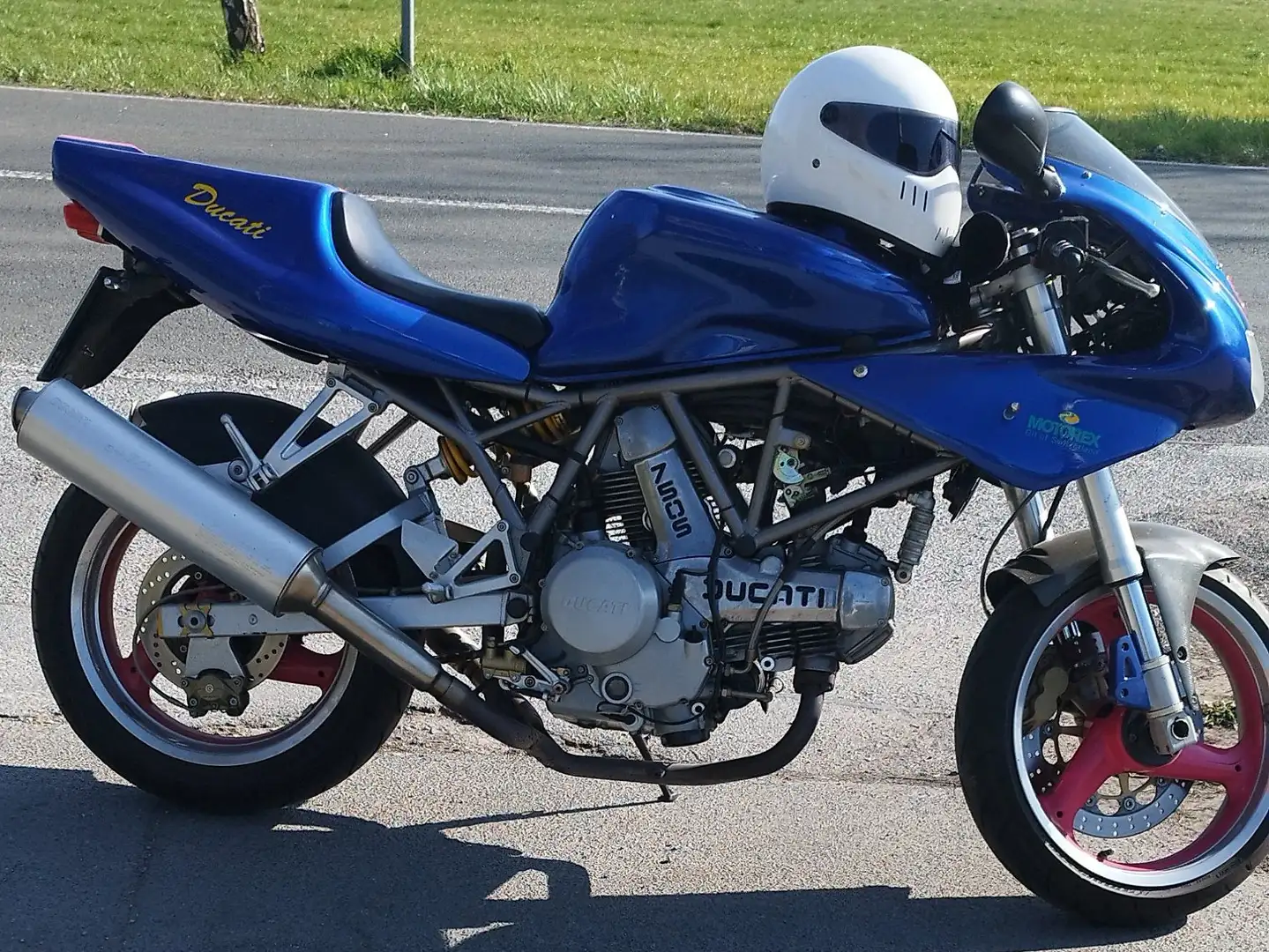 Ducati 750 SS Bleu - 1