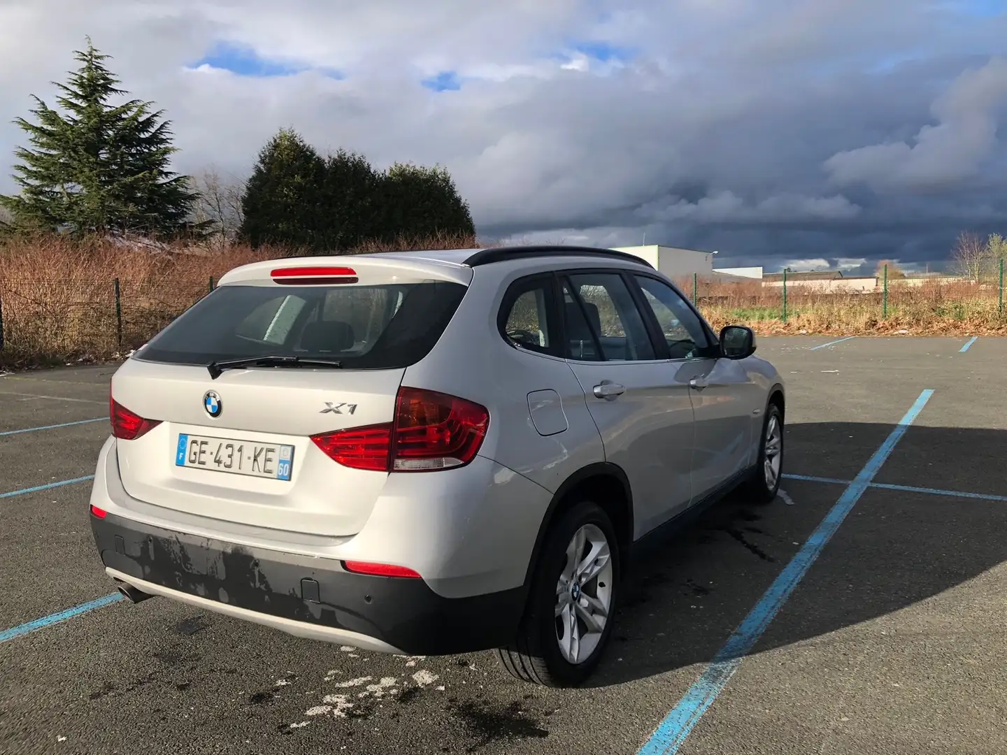 BMW X1 xDrive23d Argent - 2