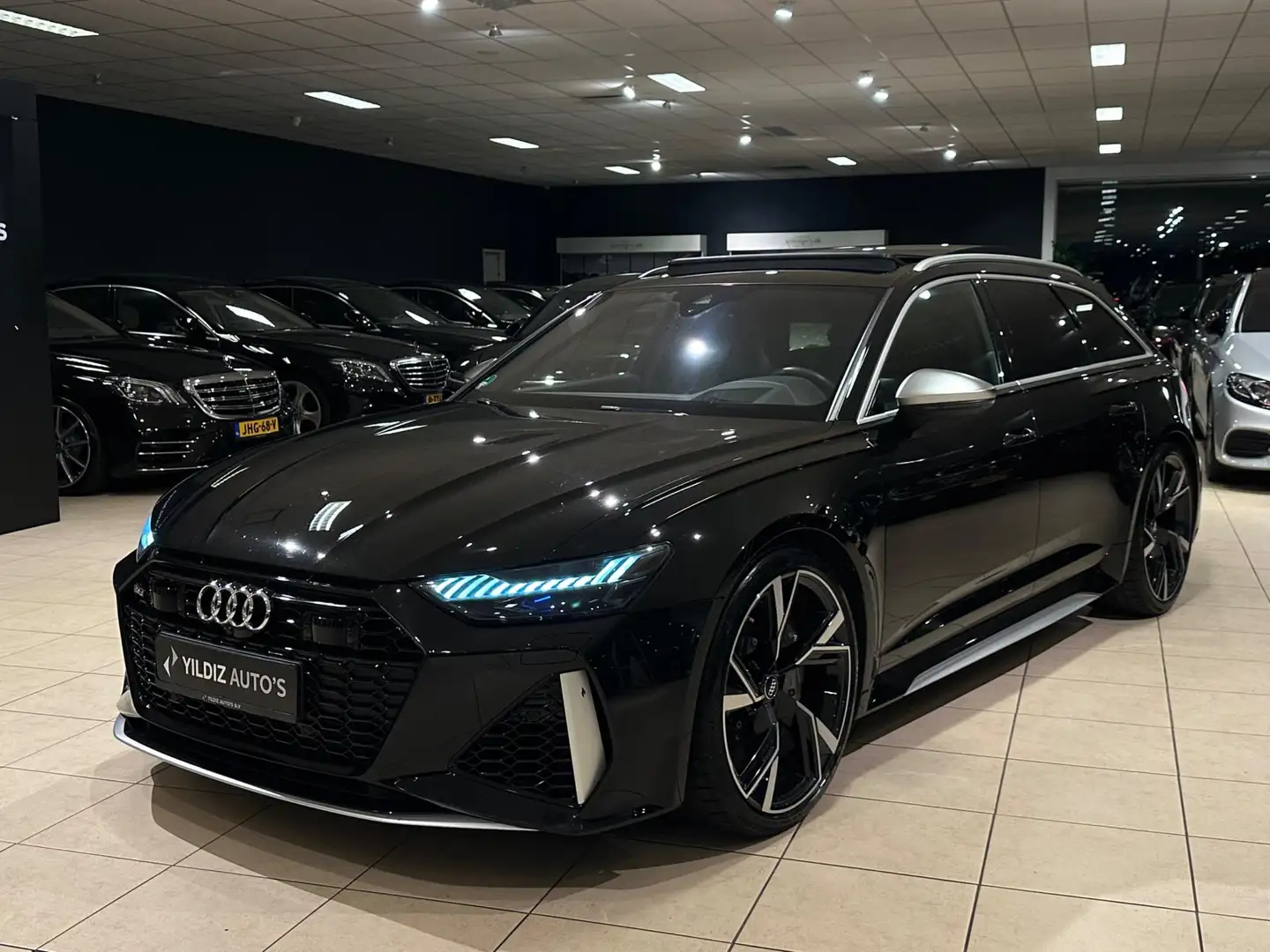 Audi RS6 4.0 TFSI Quattro Dynamic+ 305km/h|BTW|BOMVOLL! Noir - 2