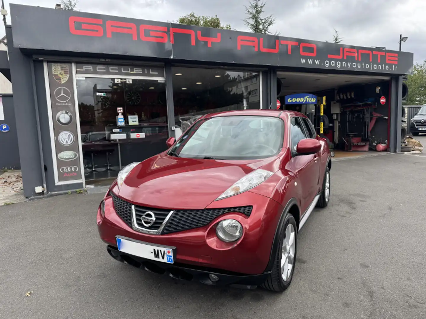 Nissan Juke 1.6 117CH ACENTA CVT BOITE AUTOMATIQUE Rouge - 1