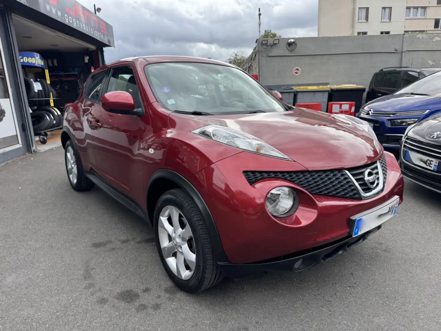 Nissan Juke 1.6 117CH ACENTA CVT BOITE AUTOMATIQUE Rouge - 2