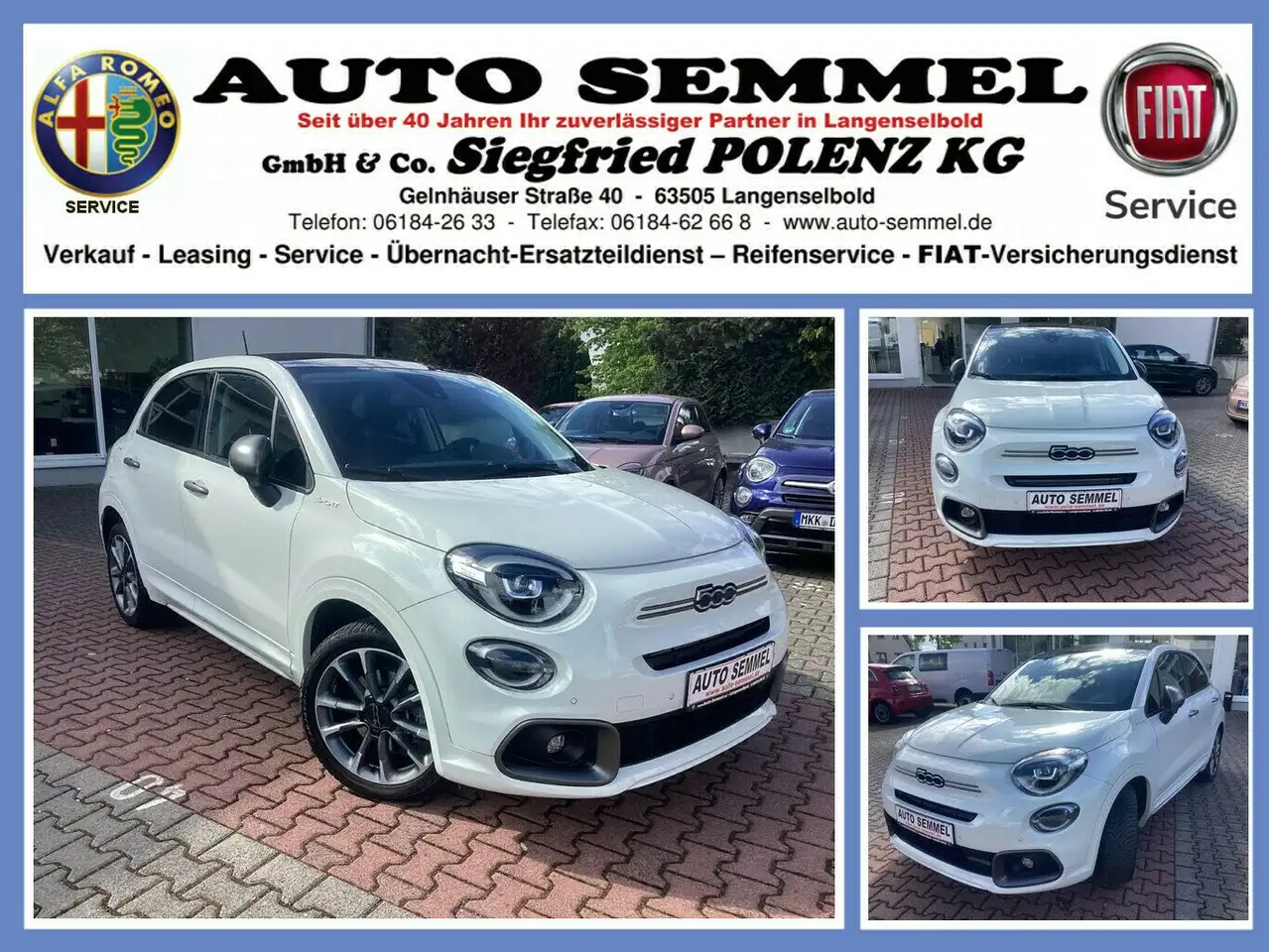 Fiat 500X Dolcevita Sport Hybrid 1.5 GSE 130PS