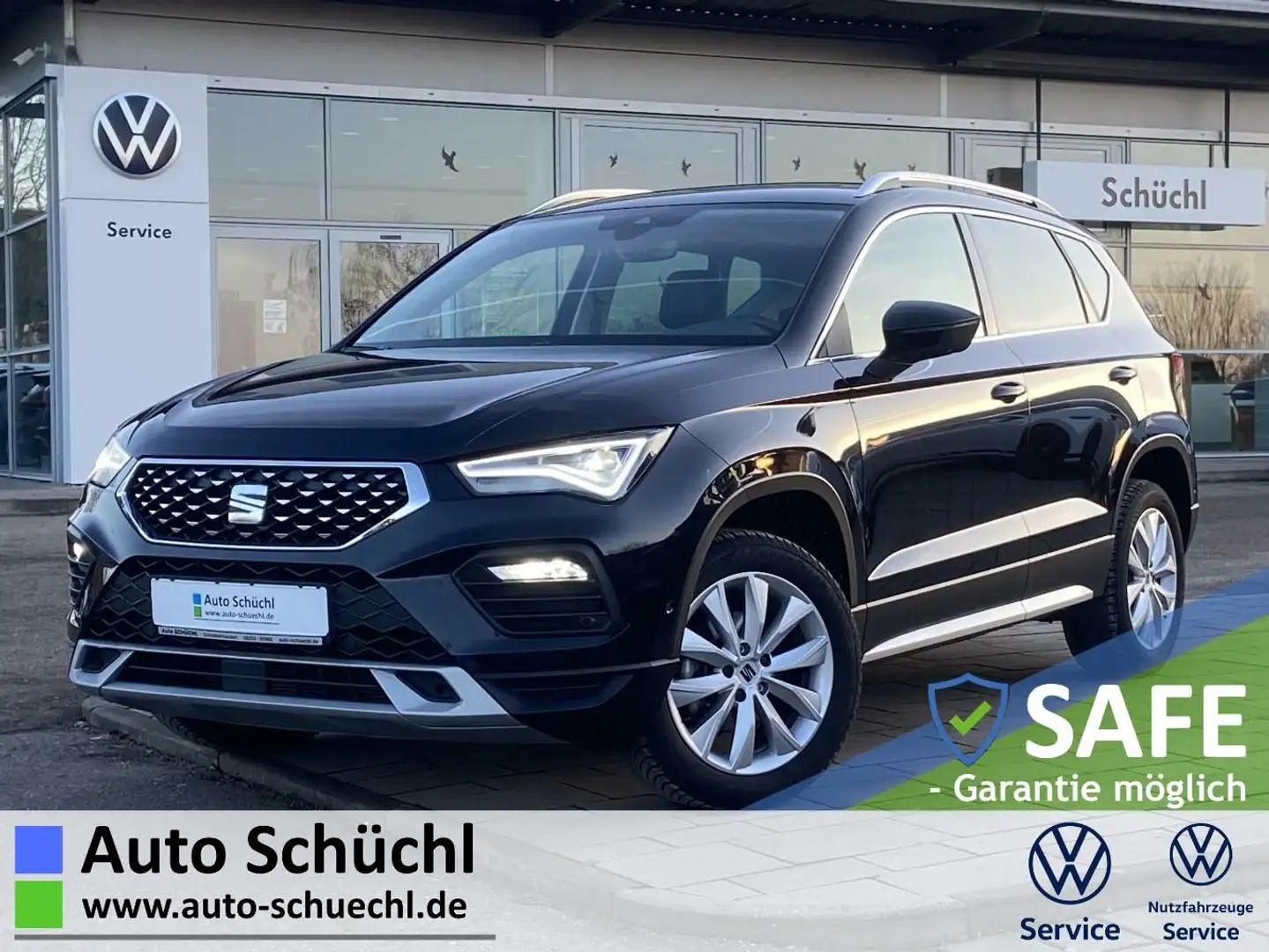 SEAT Ateca 1.5 TSI DSG Xperience FULL-LINK+VIRTUAL-CO Schwarz - 1