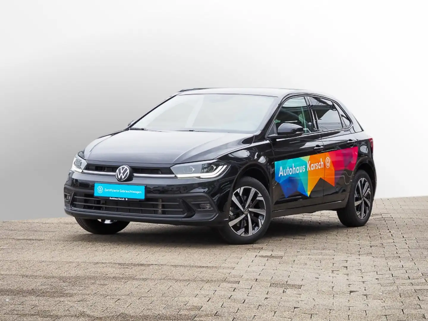 Volkswagen Polo MOVE 1.0 TSI DSG   AHK, NAVI, IQ.DRIVE LED Schwarz - 2