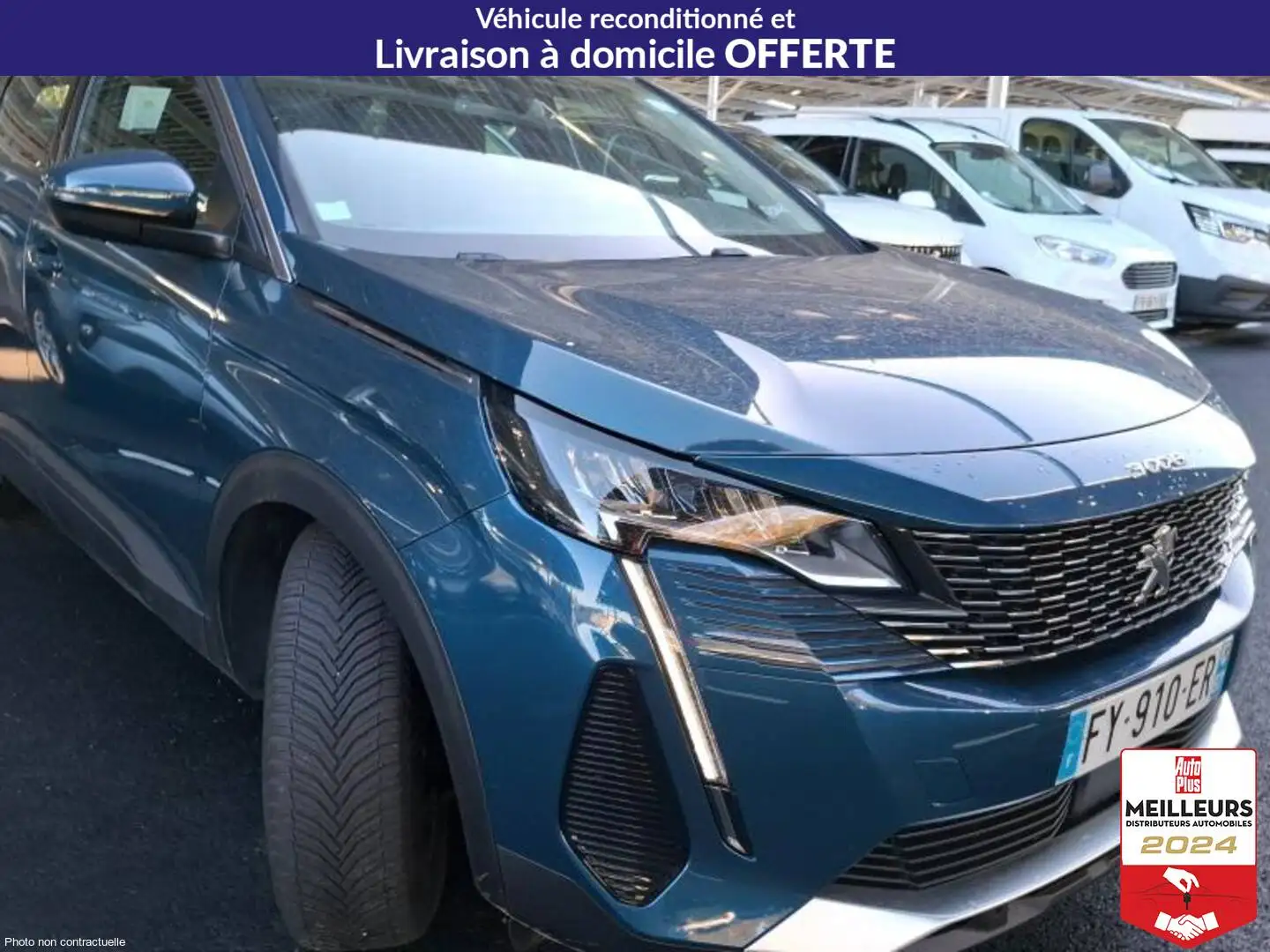Peugeot 3008 BlueHDi 130 BVM6 Active Bleu - 2
