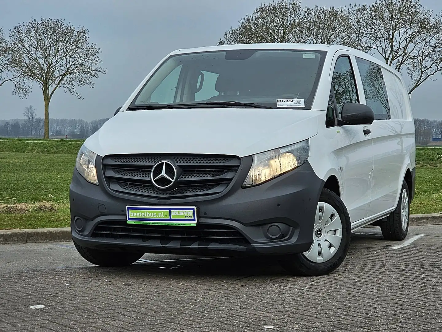 Mercedes-Benz Vito 116 CDI L3 Dubbel Cabine Airco 163Pk Euro6 NAP ! Weiß - 2