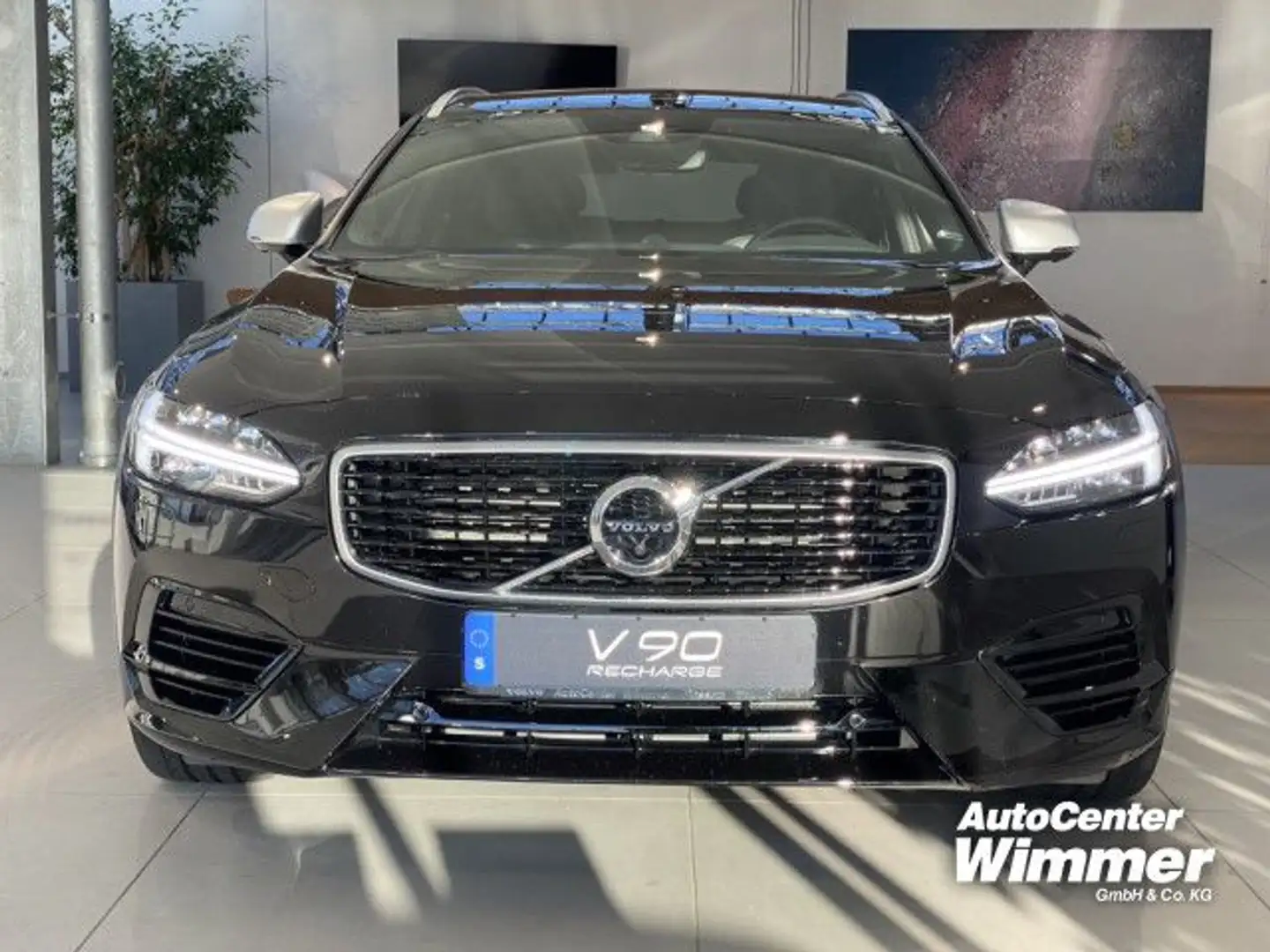 Volvo V90 T8 Twin Engine AWD R-Design Xenium+Business uv Noir - 2