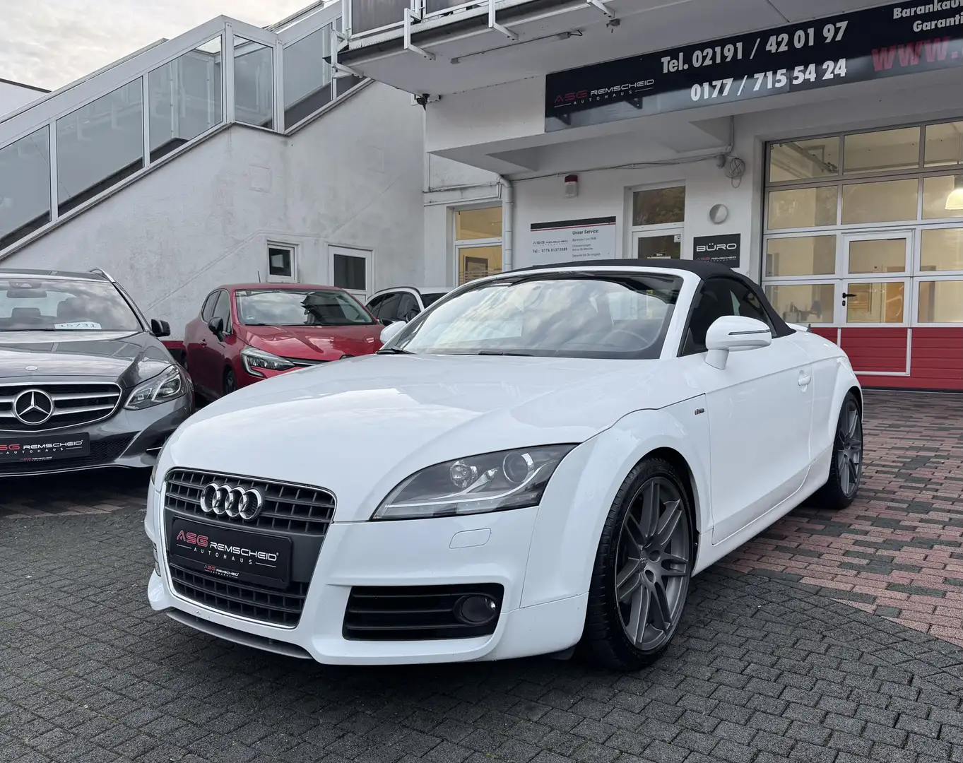 Audi TT 2.0 TFSI Roadster S line *2.H *19 *MMI *SHZ Weiß - 1