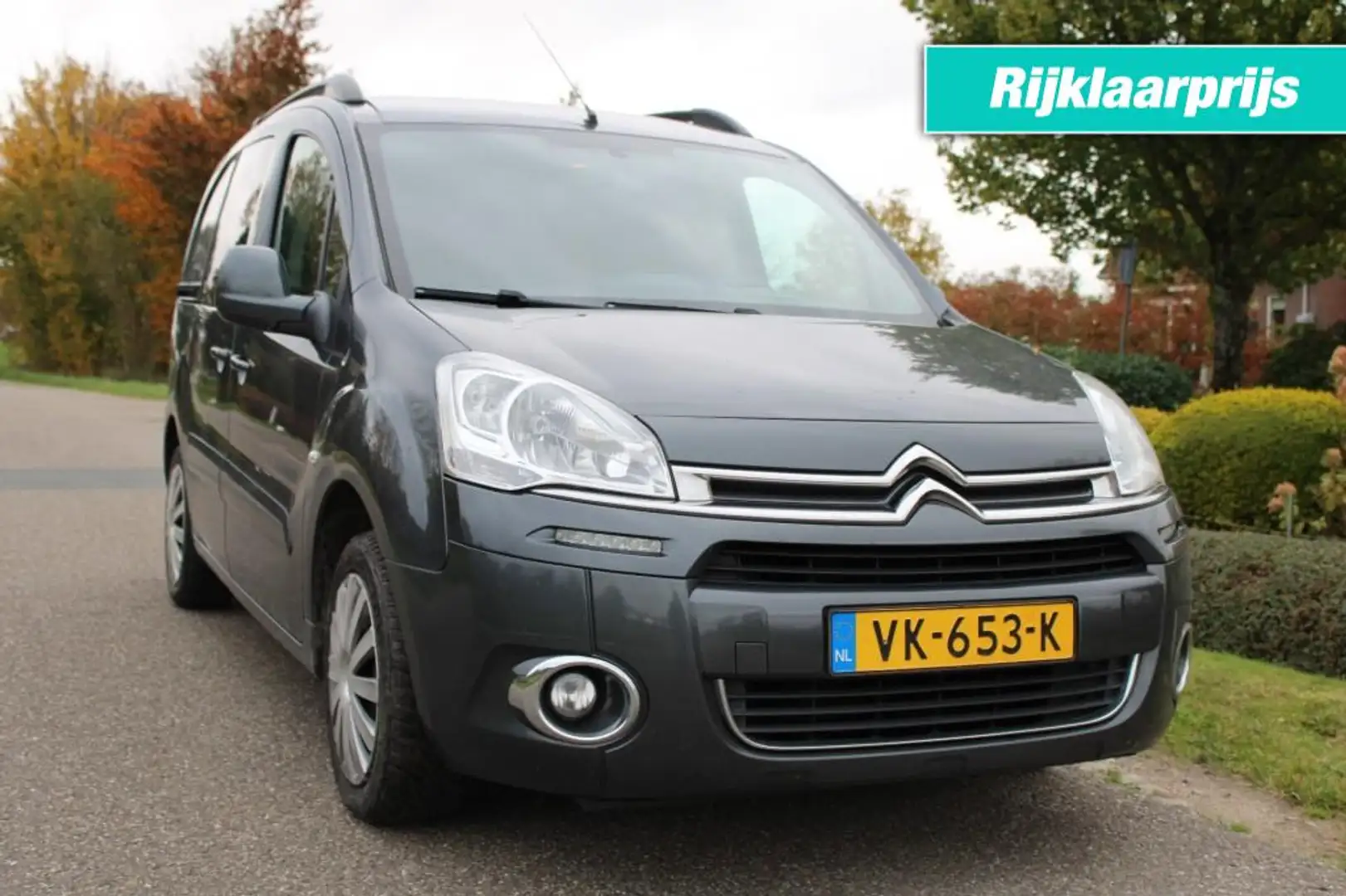 Citroen Berlingo 1.6 E-HDI 90pk 500 Club automaat airco/cruise/schu Grijs - 1
