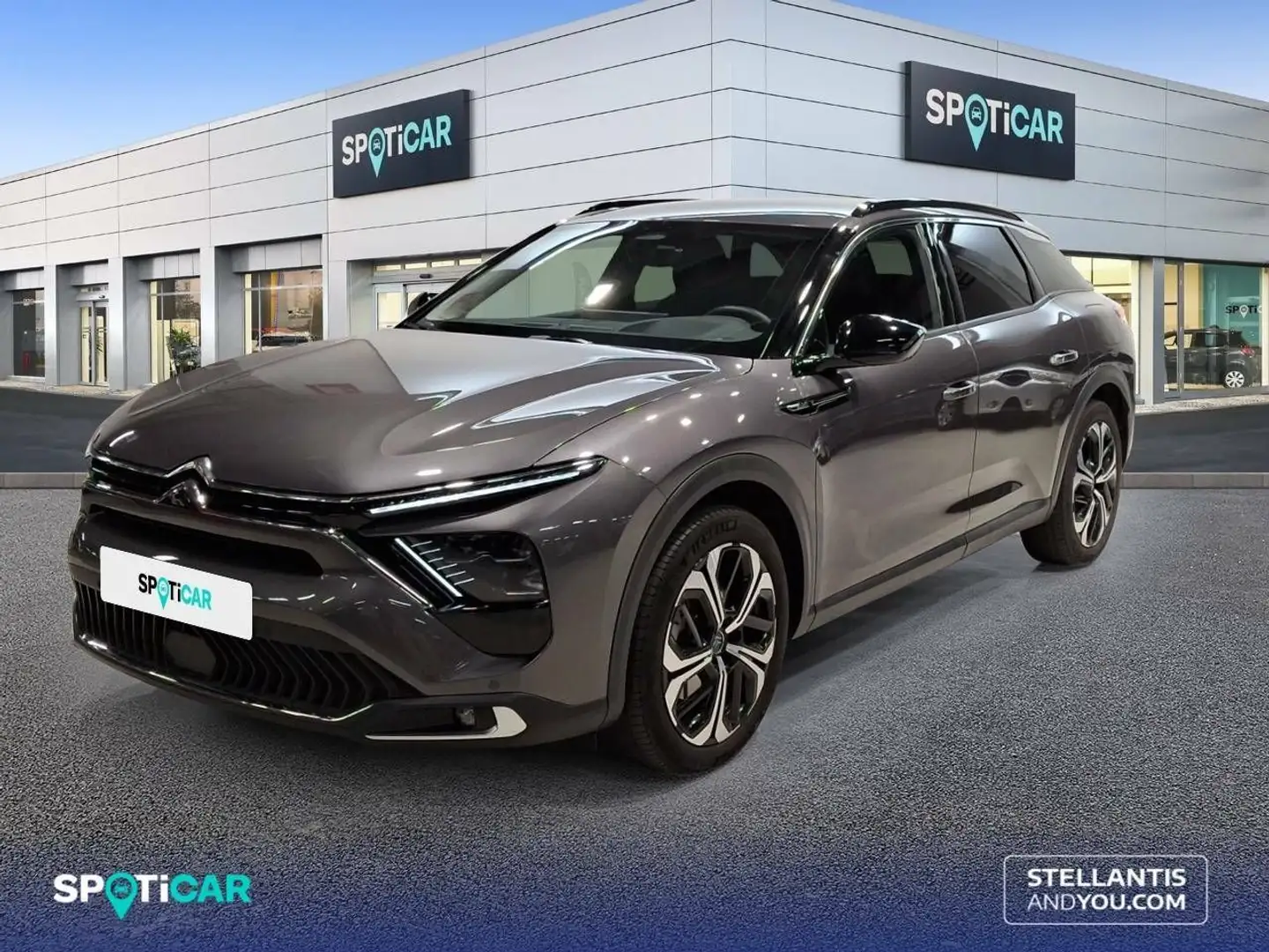 Citroen C5 X Hybrid 225 e-EAT8 Shine Gris - 1