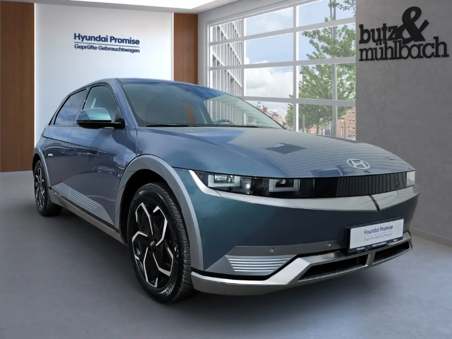 Hyundai IONIQ 5 Allradantrieb, 72,6kWh Batterie (305 PS) TECHNIQ-P zelena - 2