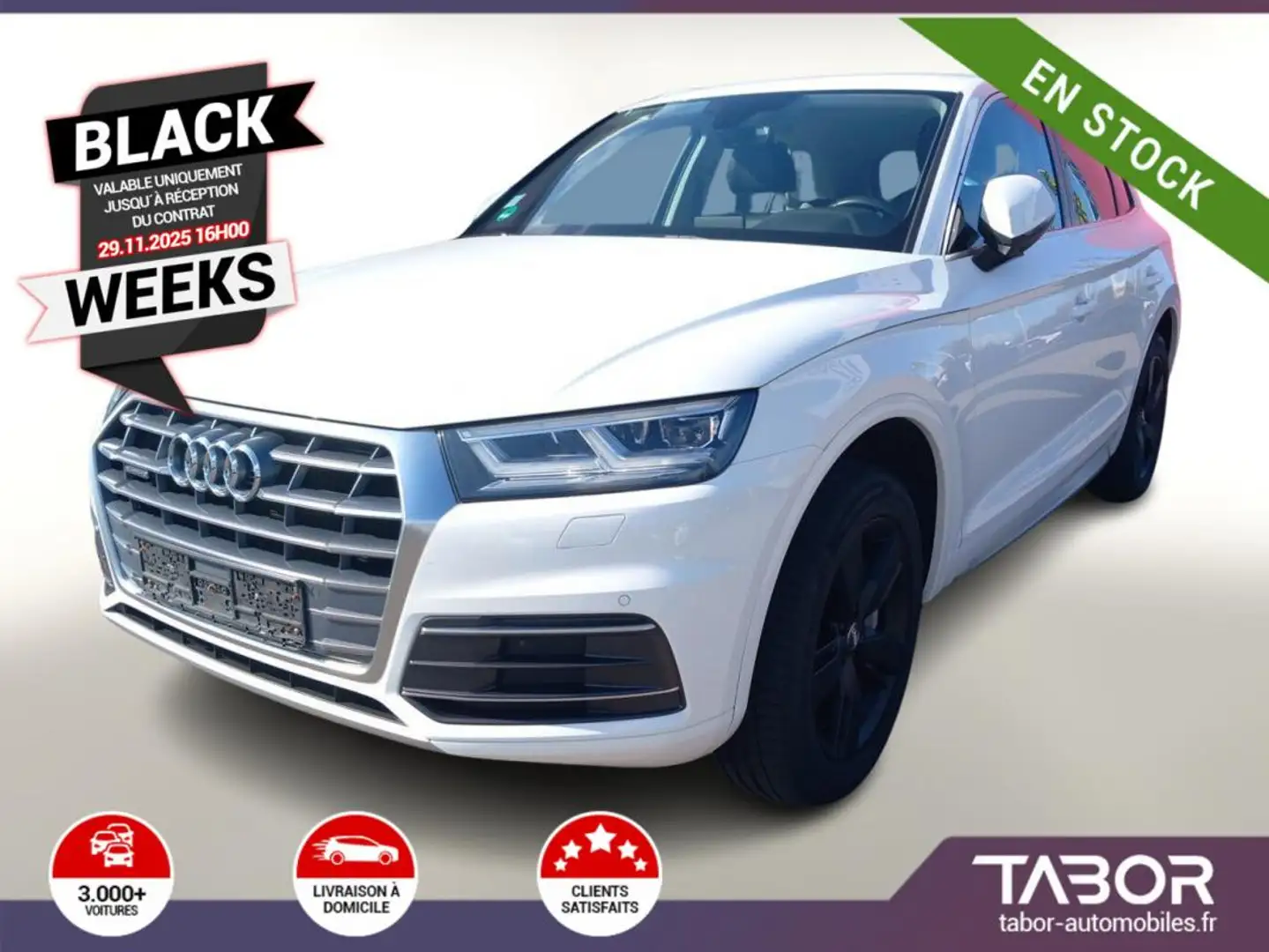 Audi Q5 2.0 TDI 190 S tronic quattro sport GPS Bianco - 1