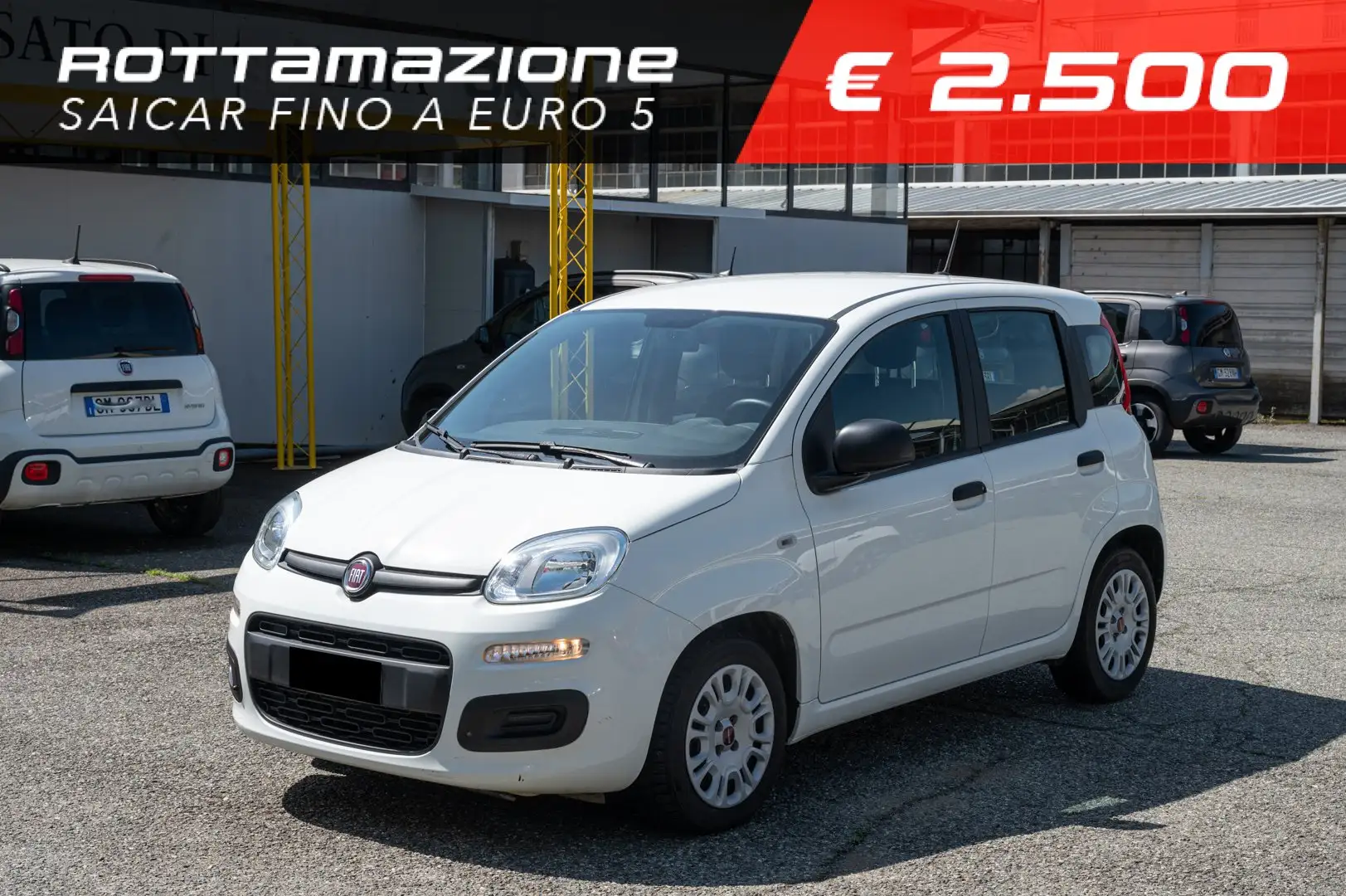 Fiat Panda 1.0 FireFly S&S Hybrid Easy Weiß - 1