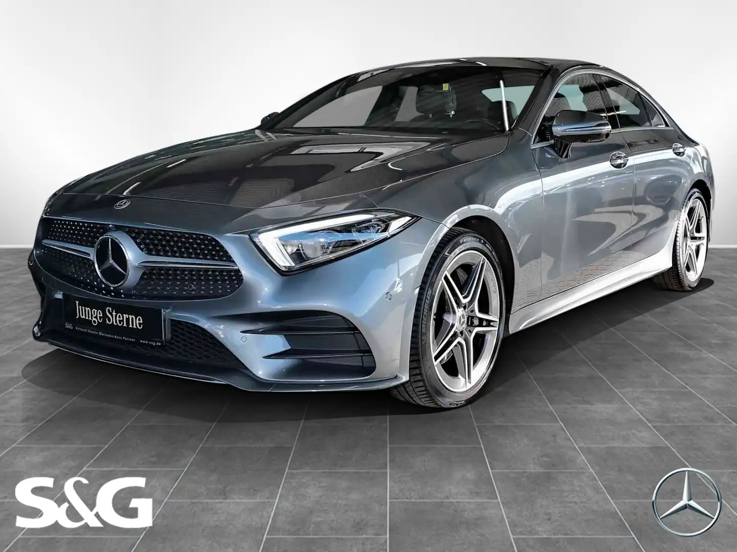 Mercedes-Benz CLS 350 d 4M AMG+DISTRONIC+AIRMATIC+360 KAMERA Grau - 1