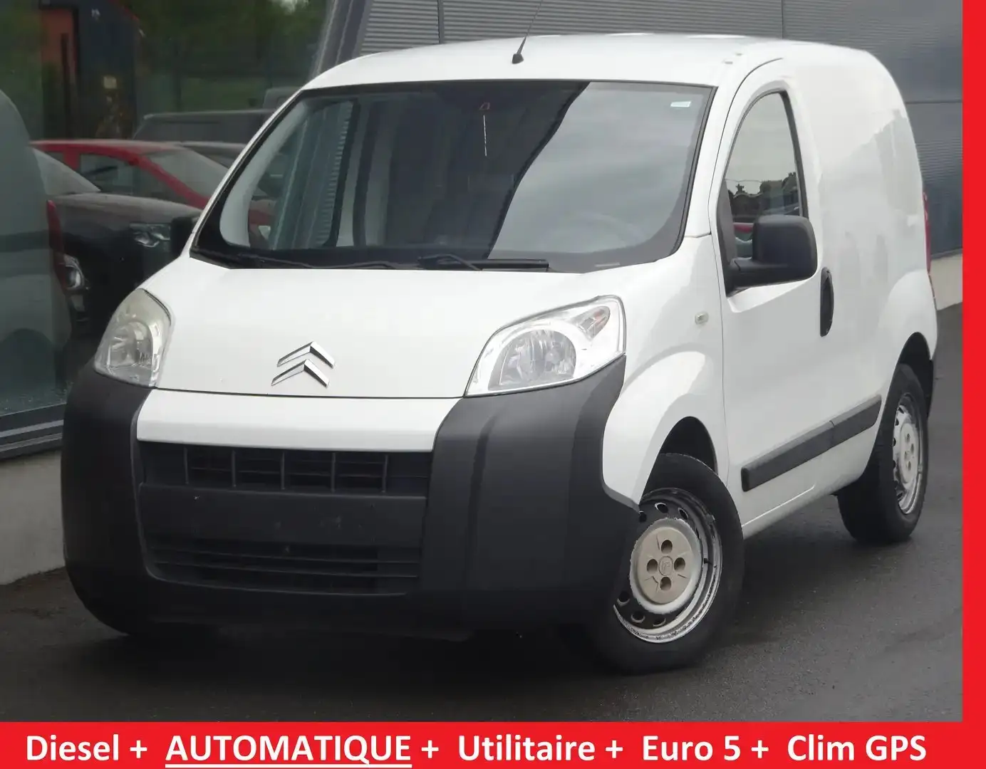Citroen Nemo 1.3 HDi AUTOMATIQUE Utilitaire GPS CLIM Eur5 Blanc - 1