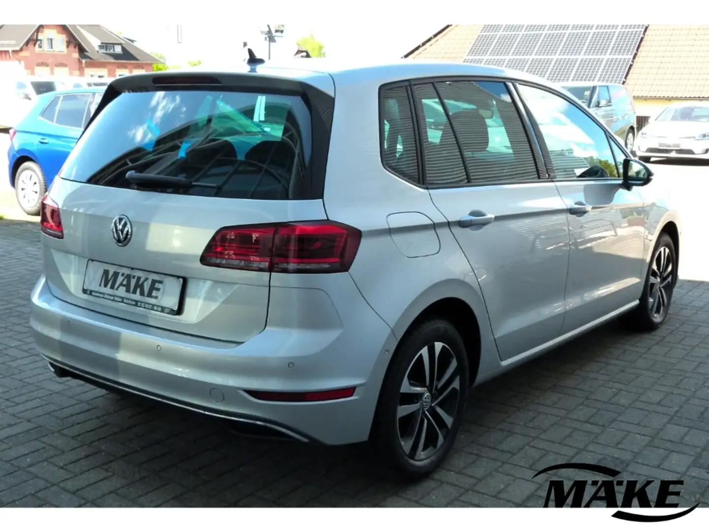 Volkswagen Golf Sportsvan 1,0 TSI, IQ.DRIVE, ACC, SHZ, PDC+, Silber - 2