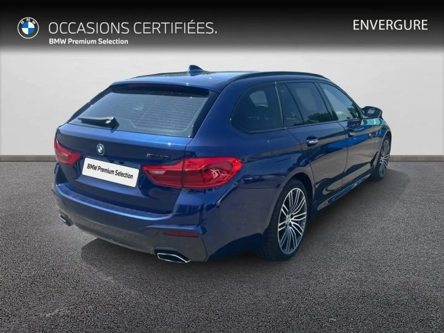BMW 540 540iA xDrive 340ch M Sport Steptronic Bleu - 2