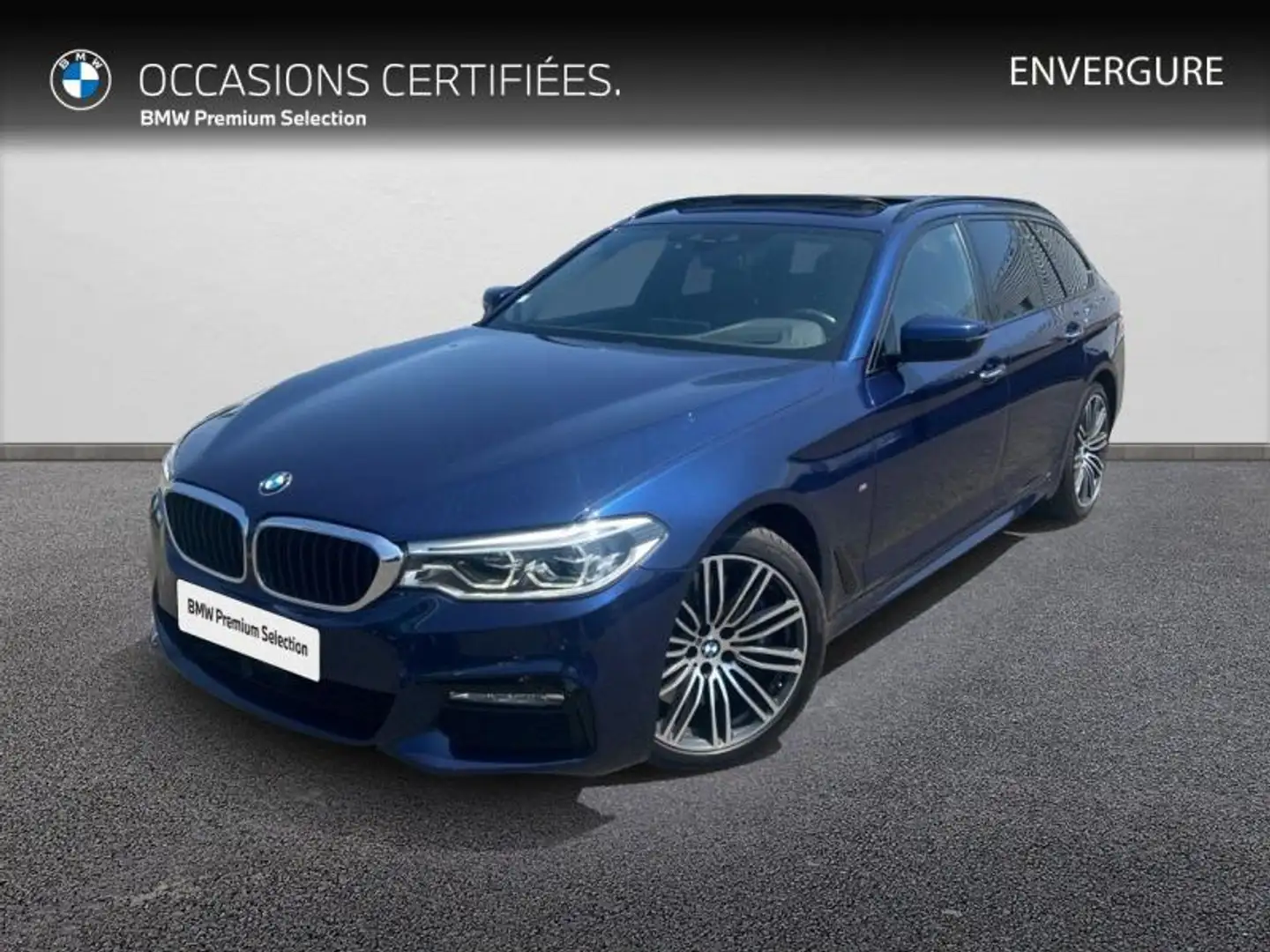 BMW 540 540iA xDrive 340ch M Sport Steptronic Bleu - 1