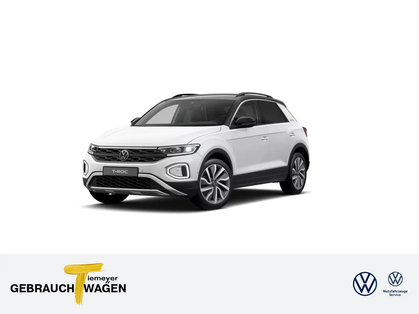 Volkswagen T-Roc 2.0 TDI DSG GOAL+ LM18 ASSIST AHK KAMERA Weiß - 1